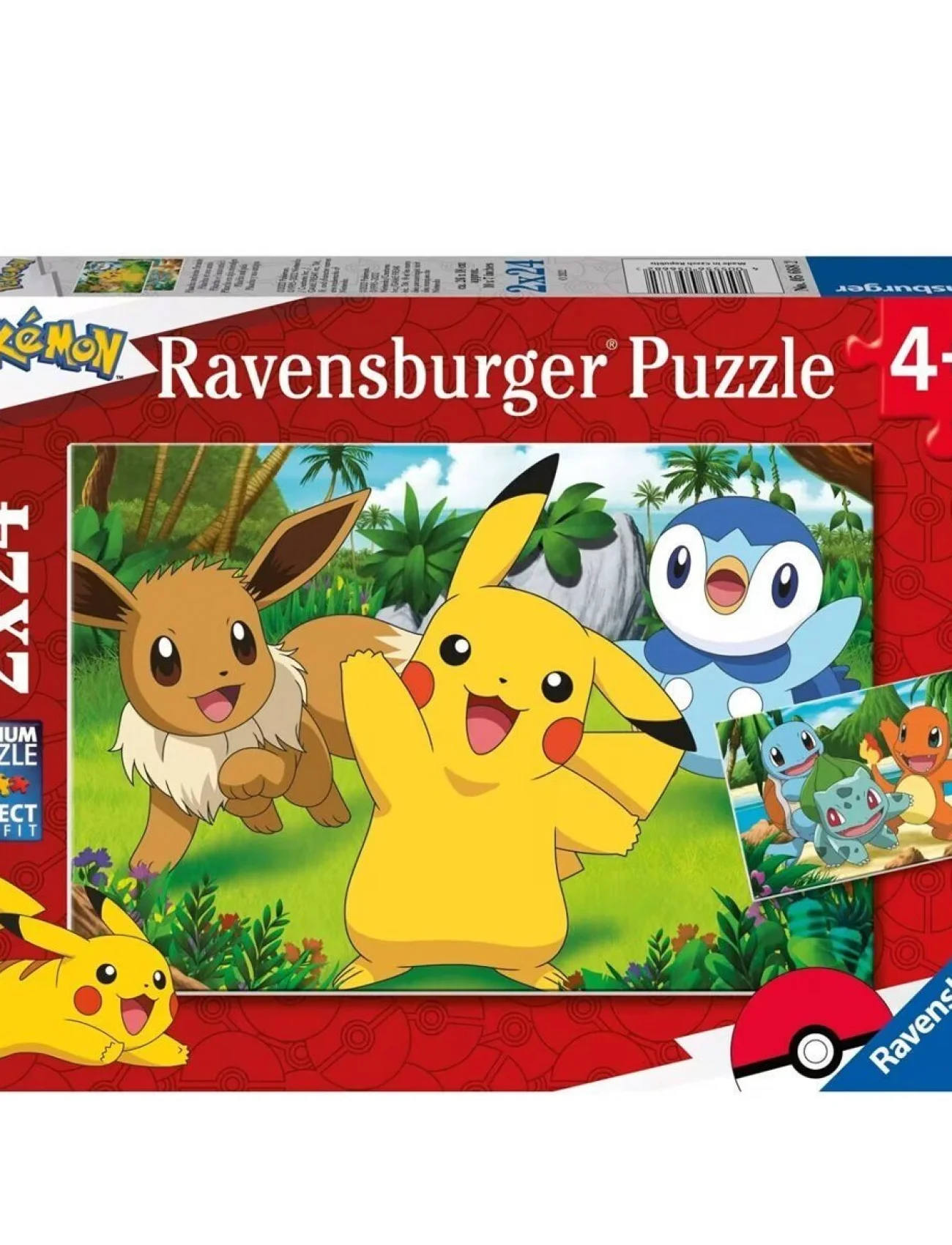 56682 Pokemon 2x24 parça Ravensburger Puzzle
