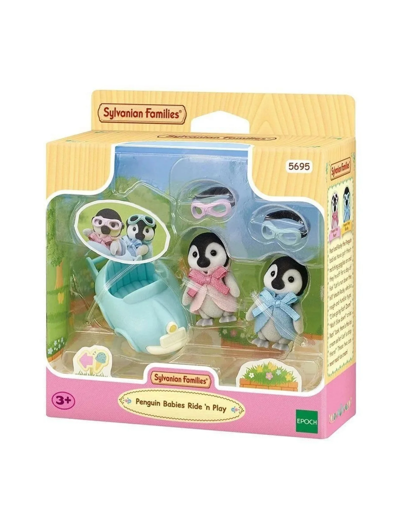 5695 Sylvanian Families Penguen Bebekler Araba Keyfi +4 yaş