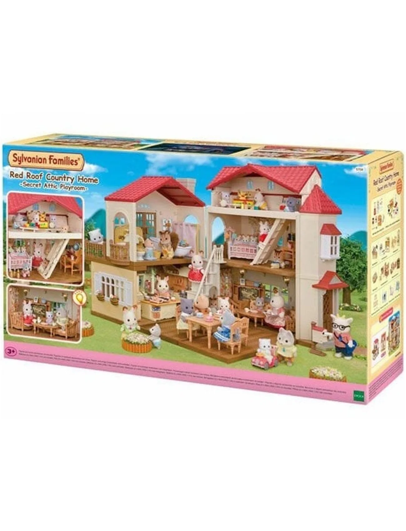 5708 Sylvanian Families Işıklı Şehir Evi ( Gizli Oyun Odalı) +3 yaş