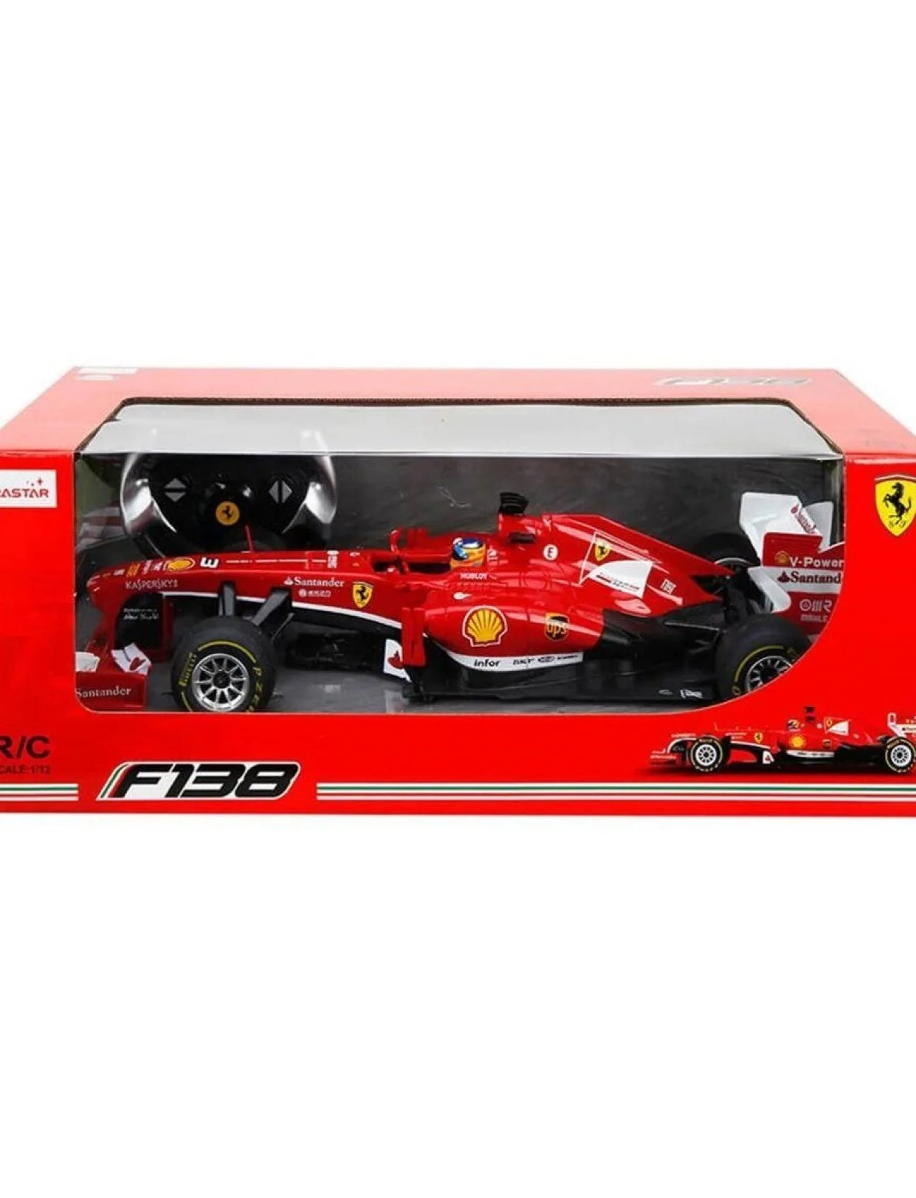 57400 Rastar 1:12 F1 Ferrari F138 Uzaktan Kumandalı Araba