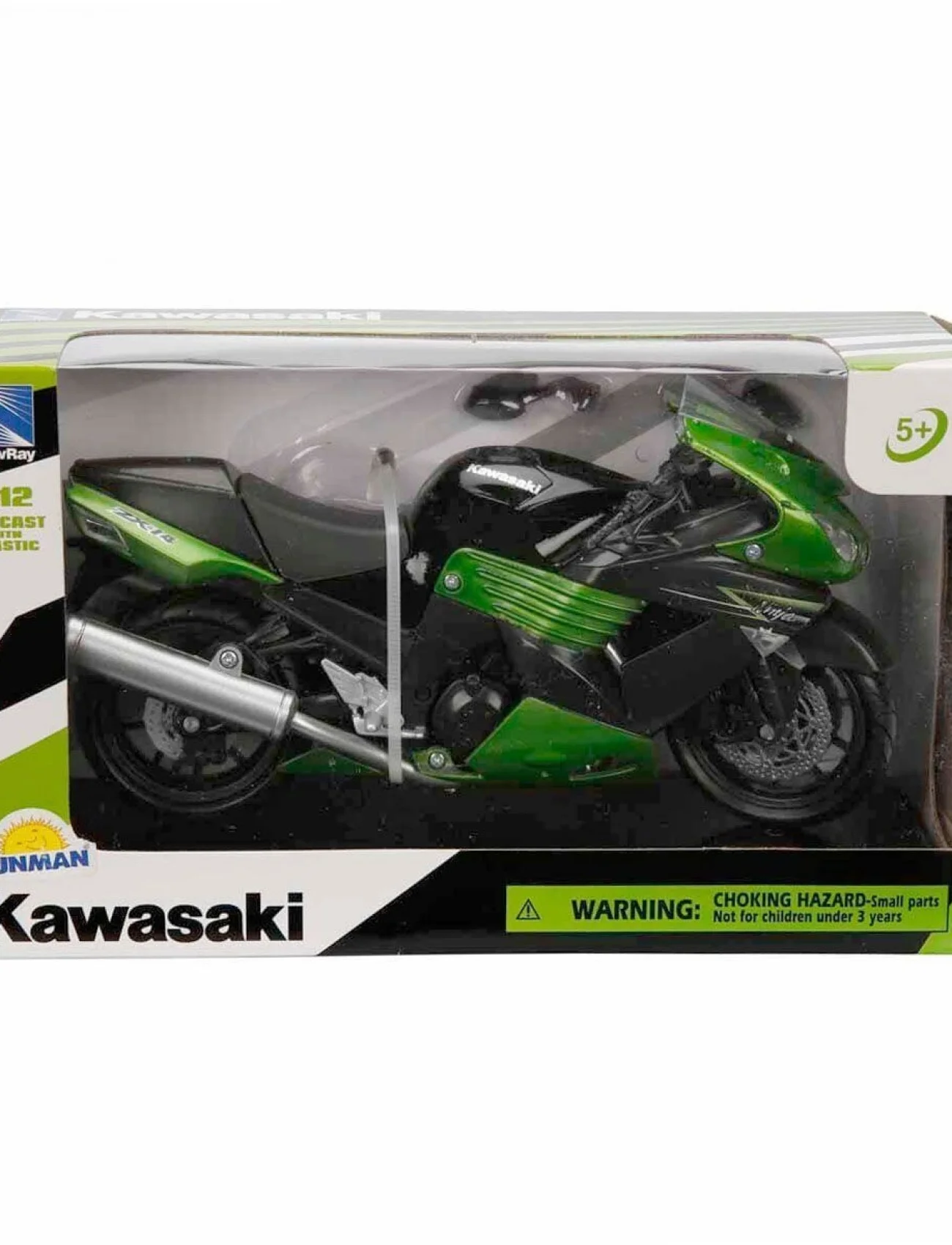 57433 1:12 Kawasaki ZX-14 2011 Model Motor -Sunman