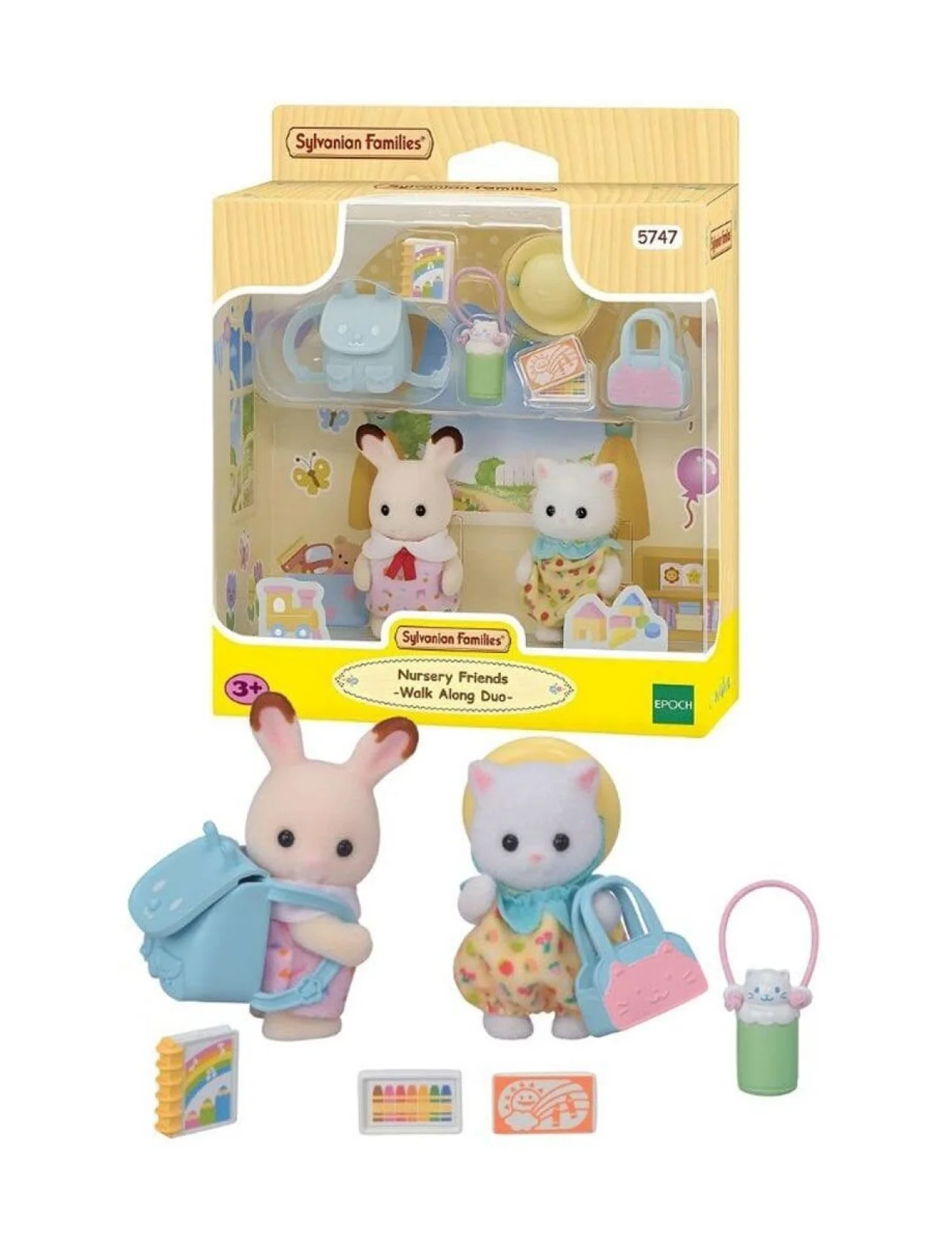 5747 Sylvanian Families Anaokulu Arkadaşları Yol Arkadaşı İkilisi +3 yaş