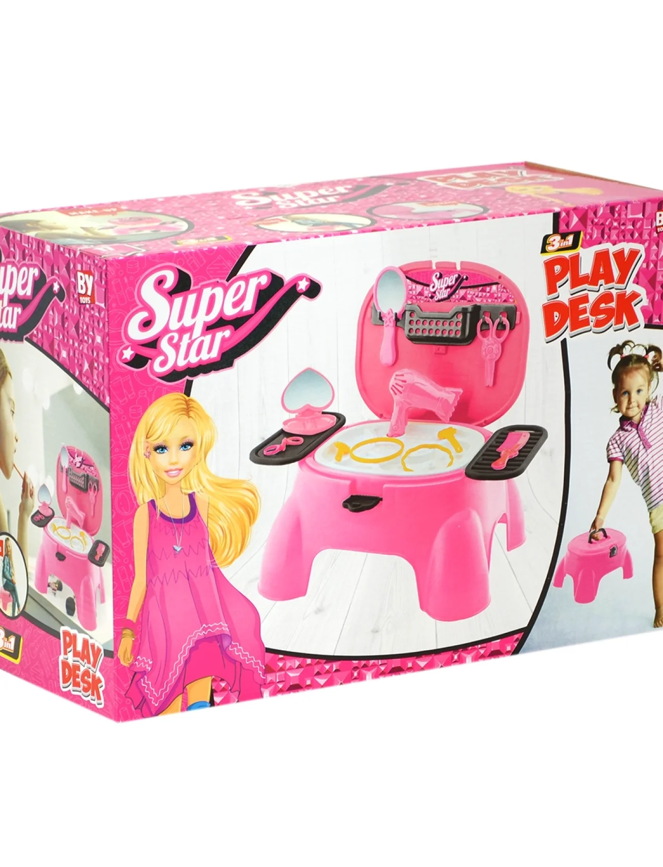 576-BP SÜPER STAR OYUN TABURESİ GÜZELLİK SET