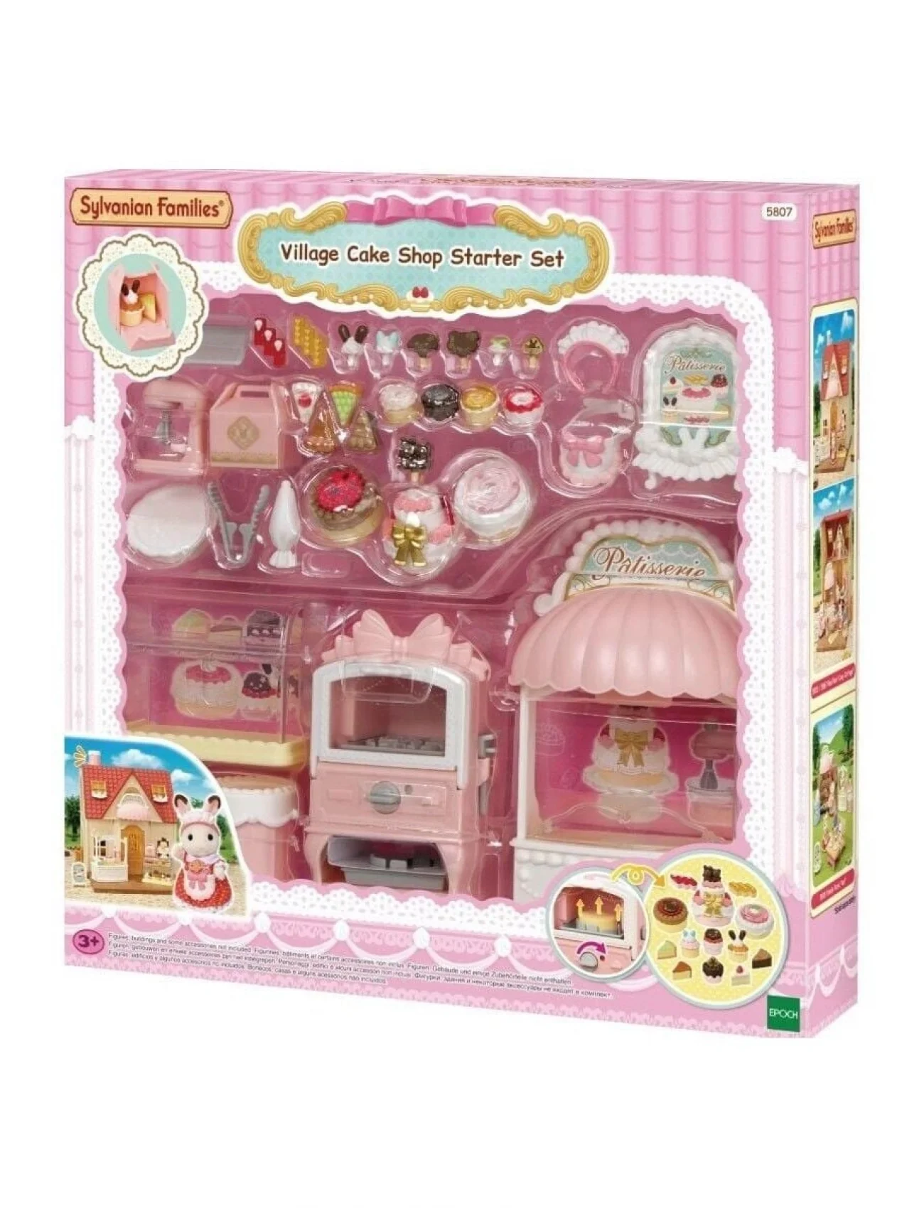 5807 Sylvanian Families Kasaba Pasta Dükkanı Oyun Seti +3 yaş