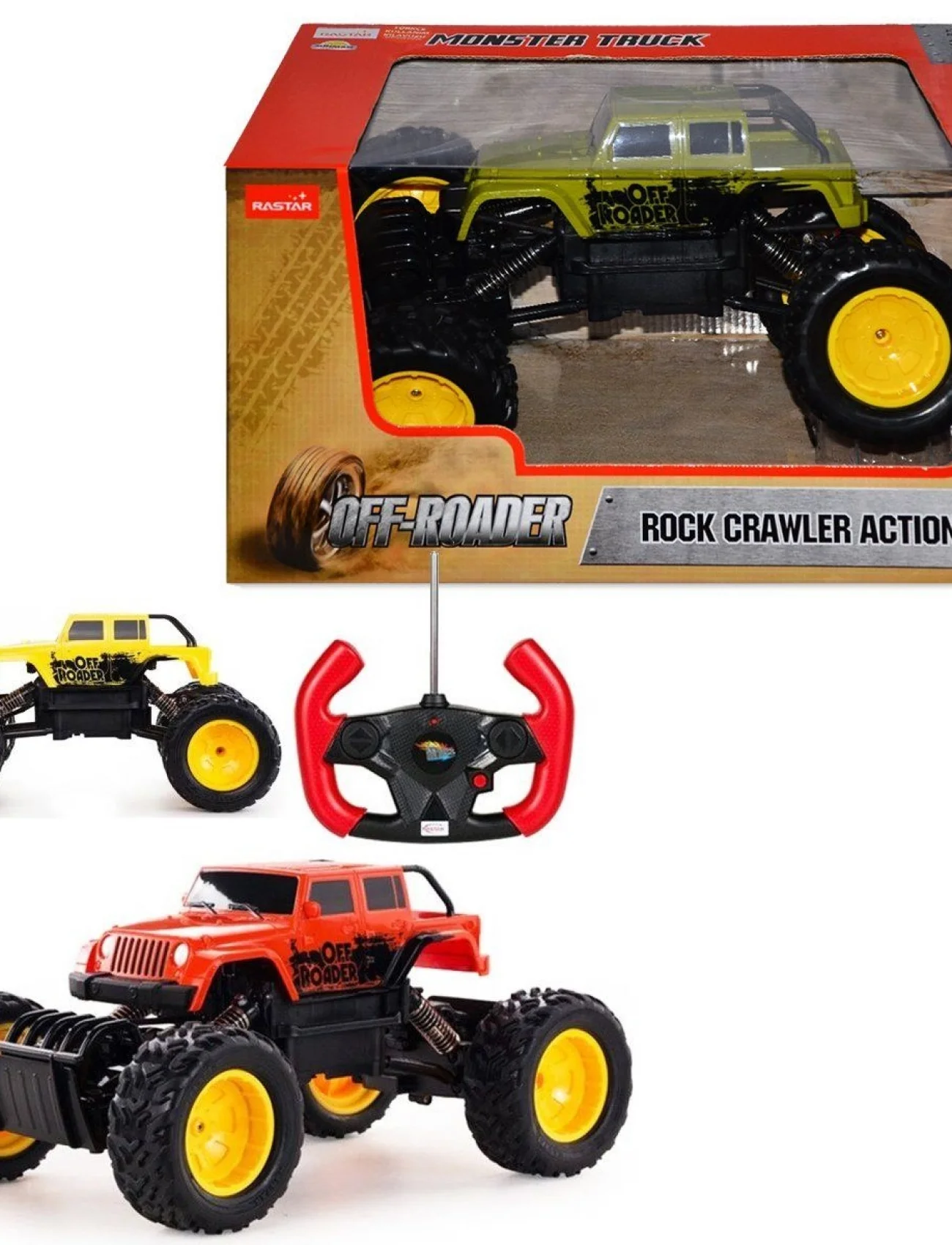 59100 1:18 Rock Crawler Uzaktan Kumandalı Aksiyon Aracı