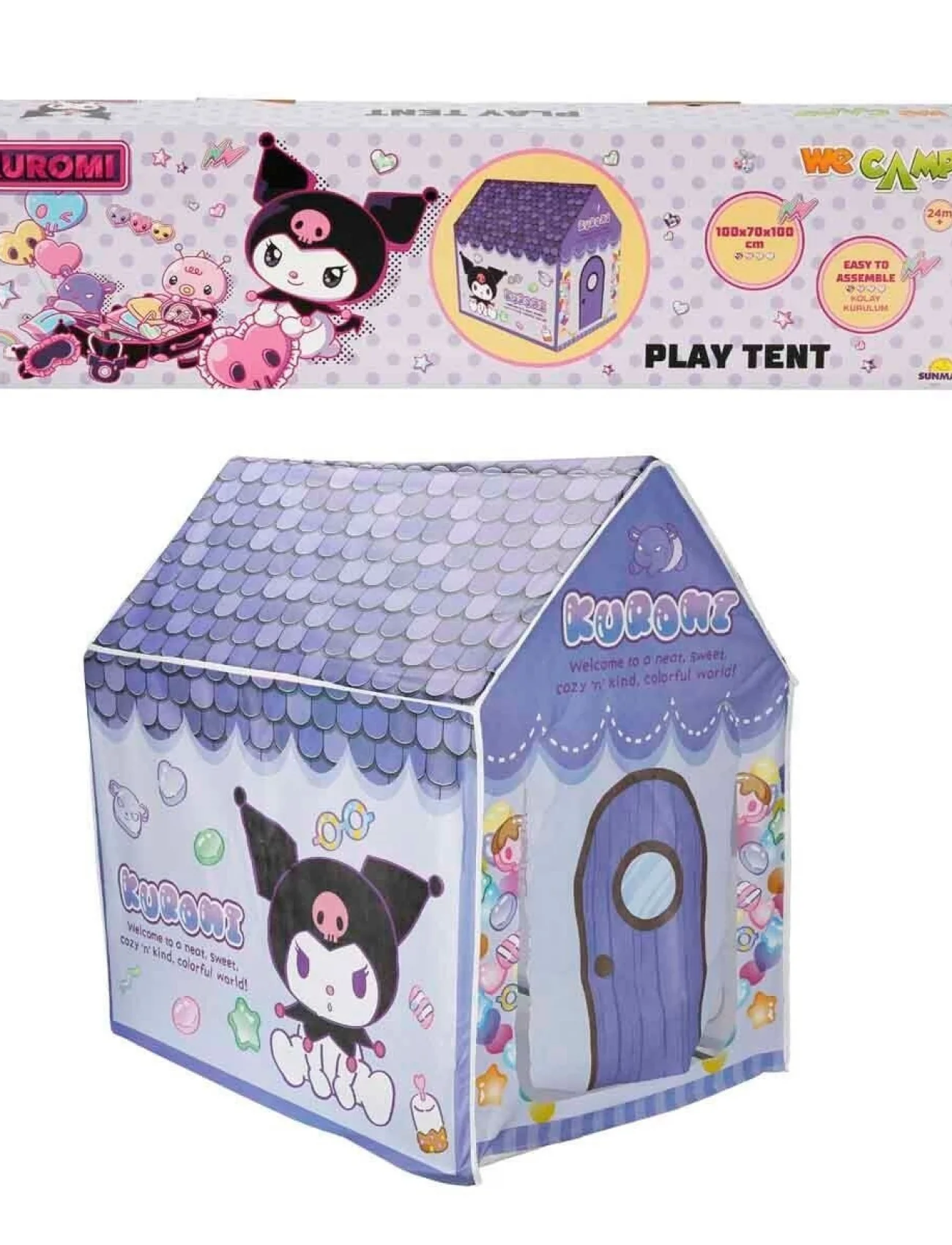 5961 SUN-OZA-WCM-ÇADIR KUROMİ 100X70X100CM KRM