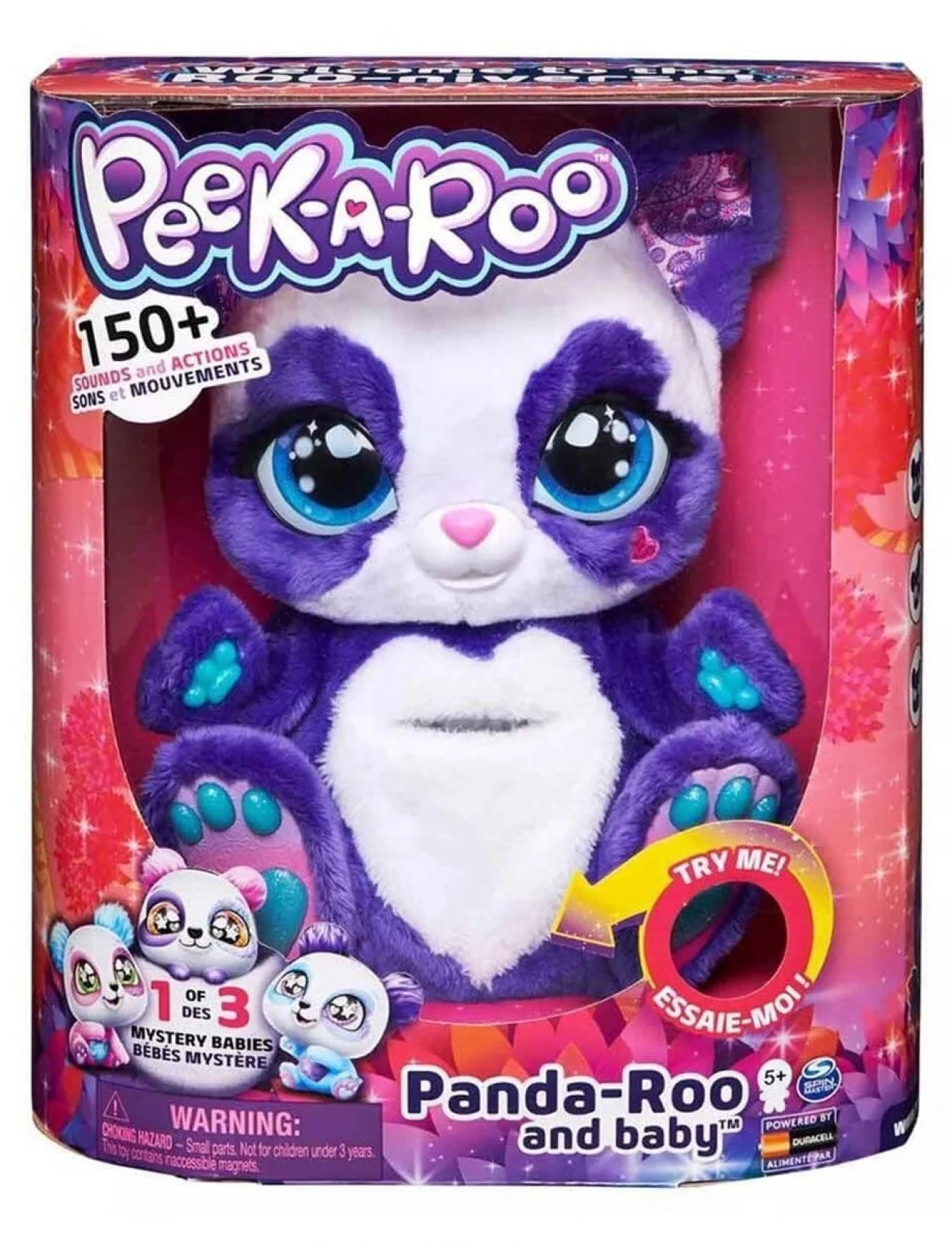 60420 İnteraktif Peluş Panda Peef-a-ROO