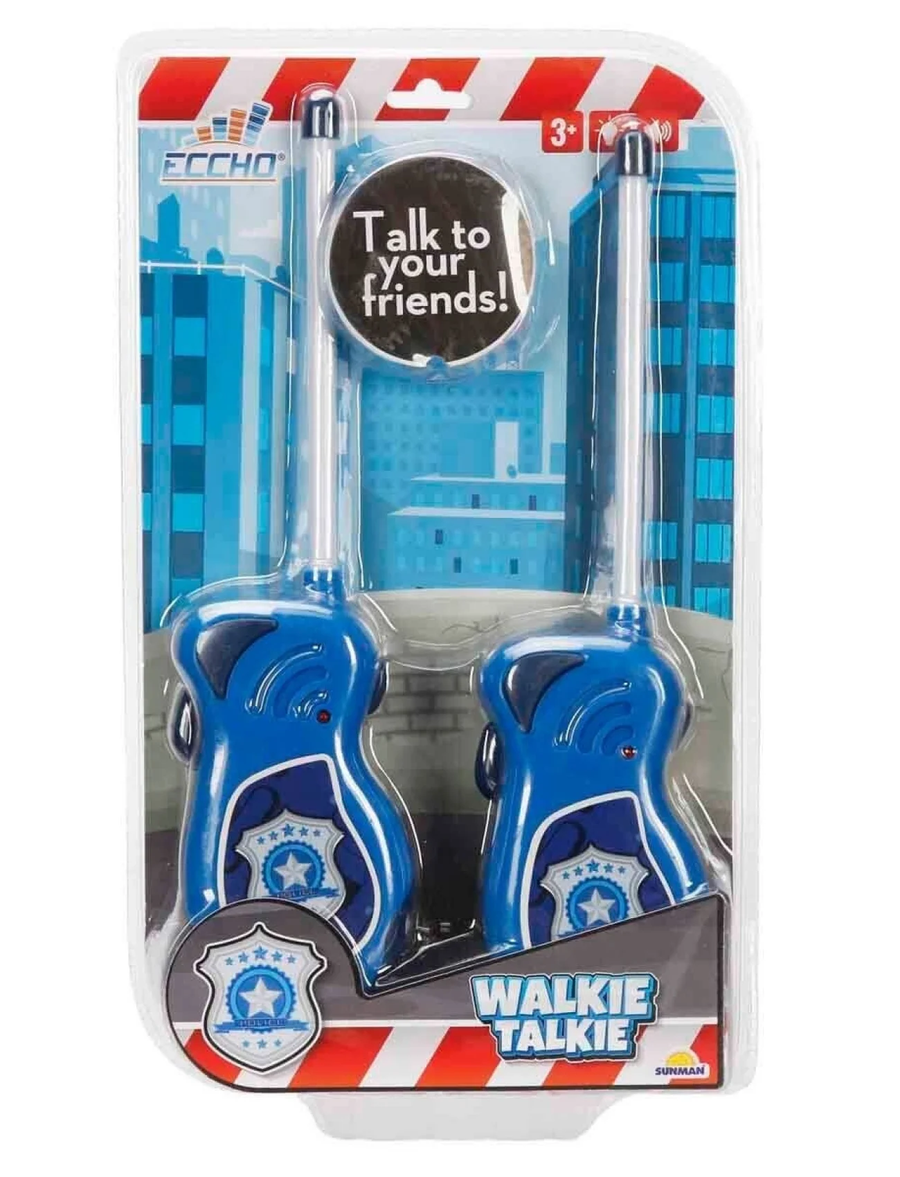 6054 SUN-WON-ECH-TELSİZ POLİS İTFAİYE TEMALI 9V KRTL 2A