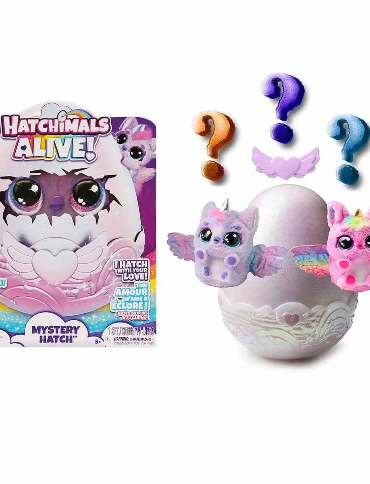 6069132 Hatchimals Alive Secret Hatch Pufficorn