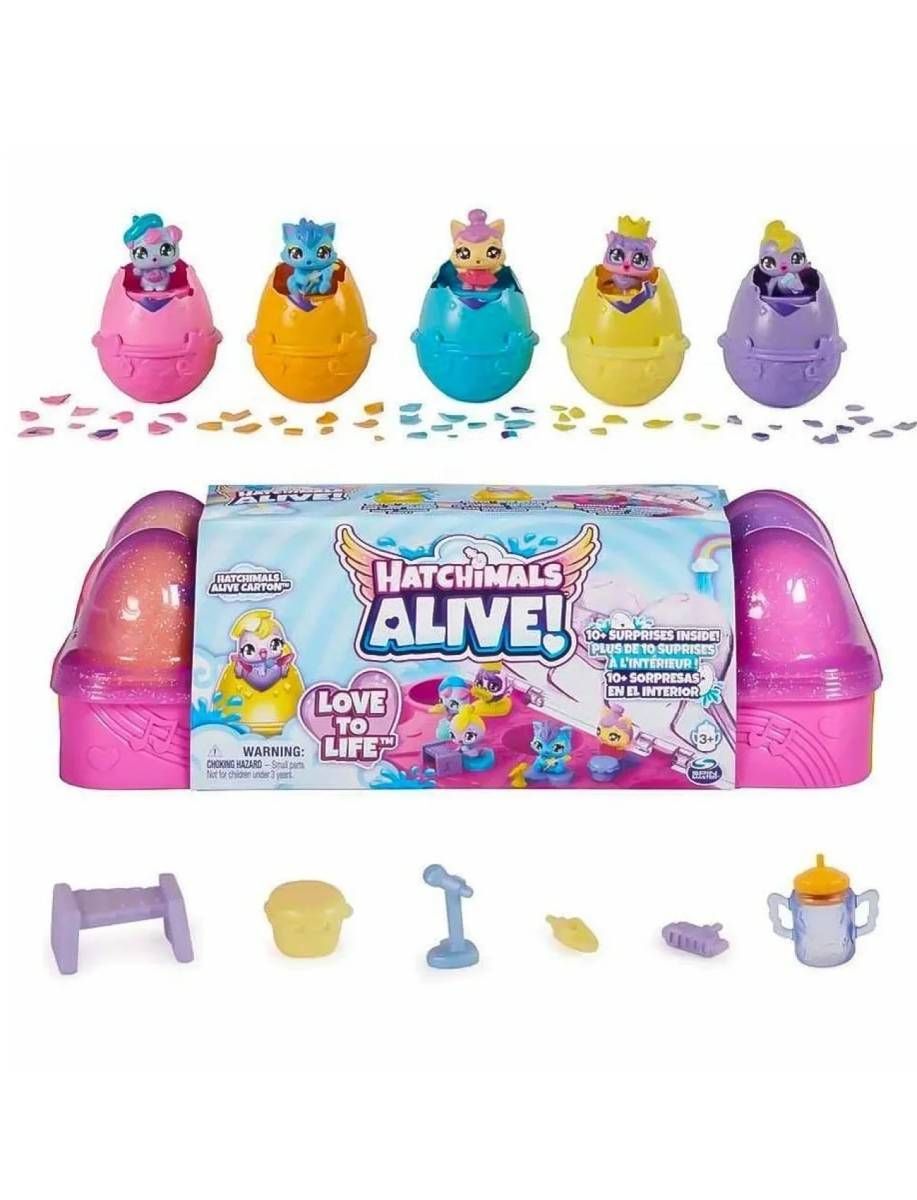 6071092 Hatchimals Alive 6lı Mini Sürpriz