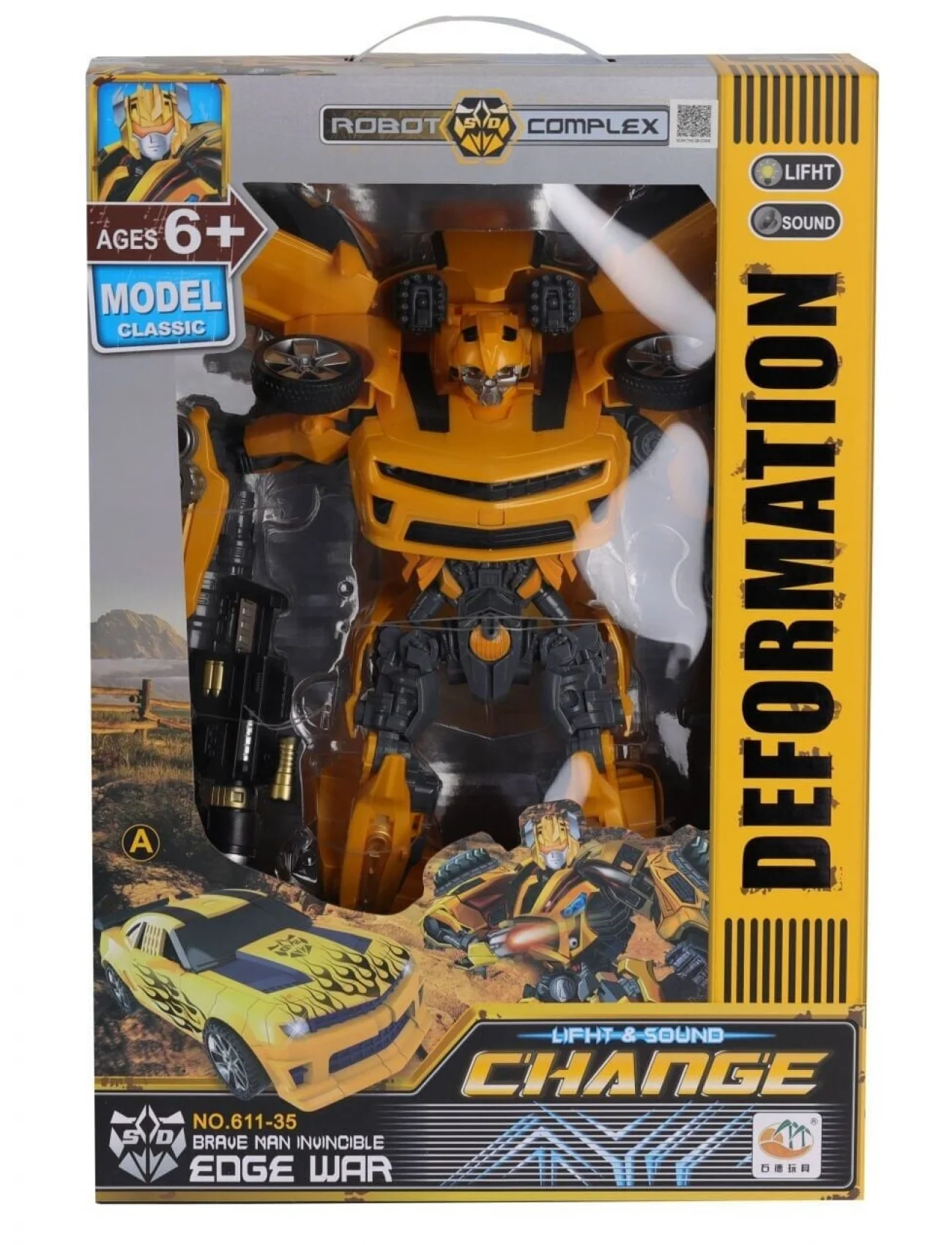 611-35 BÜYÜK BOY 2 ASORTİ DÖNÜŞEBİLEN ARABA 8