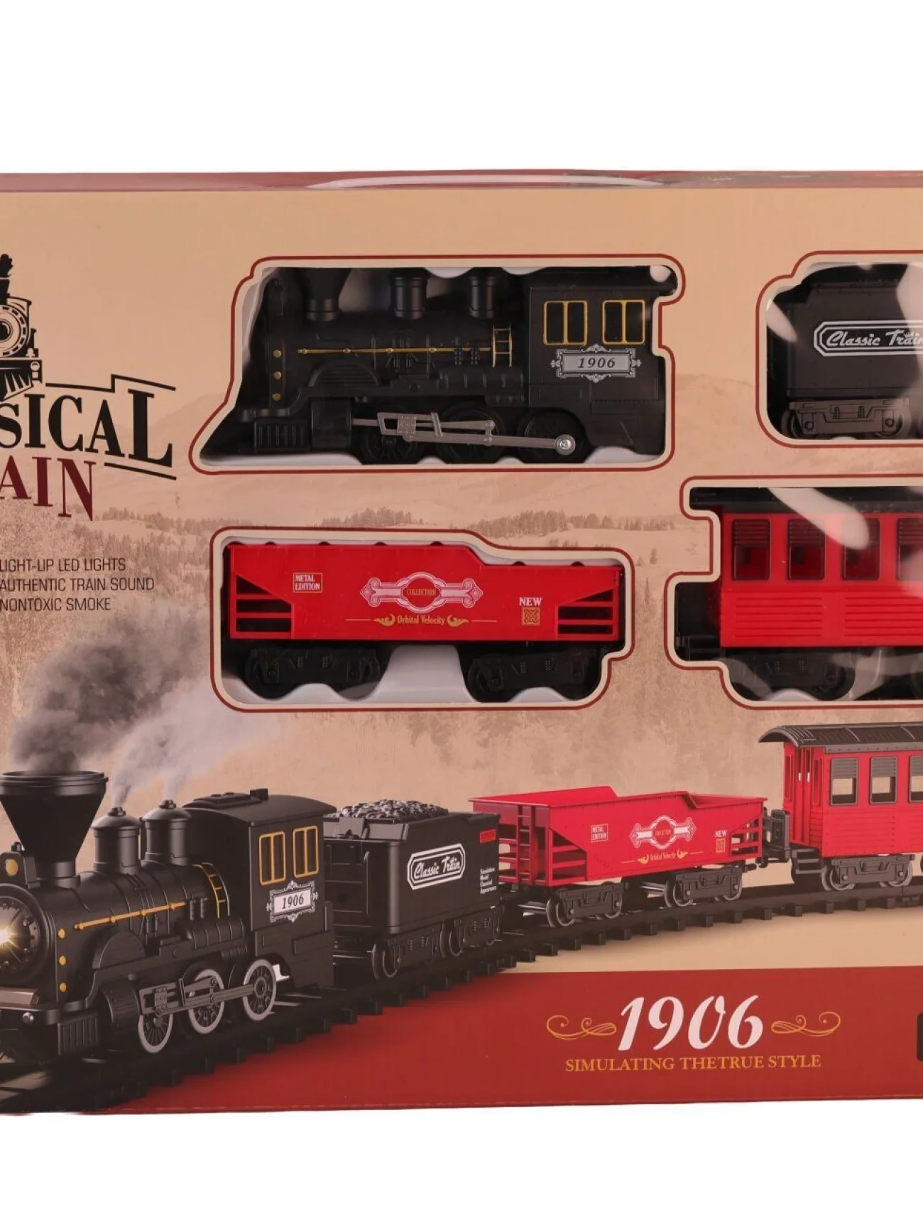 622B BUHARLI SESLİ IŞIKLI TREN SETİ