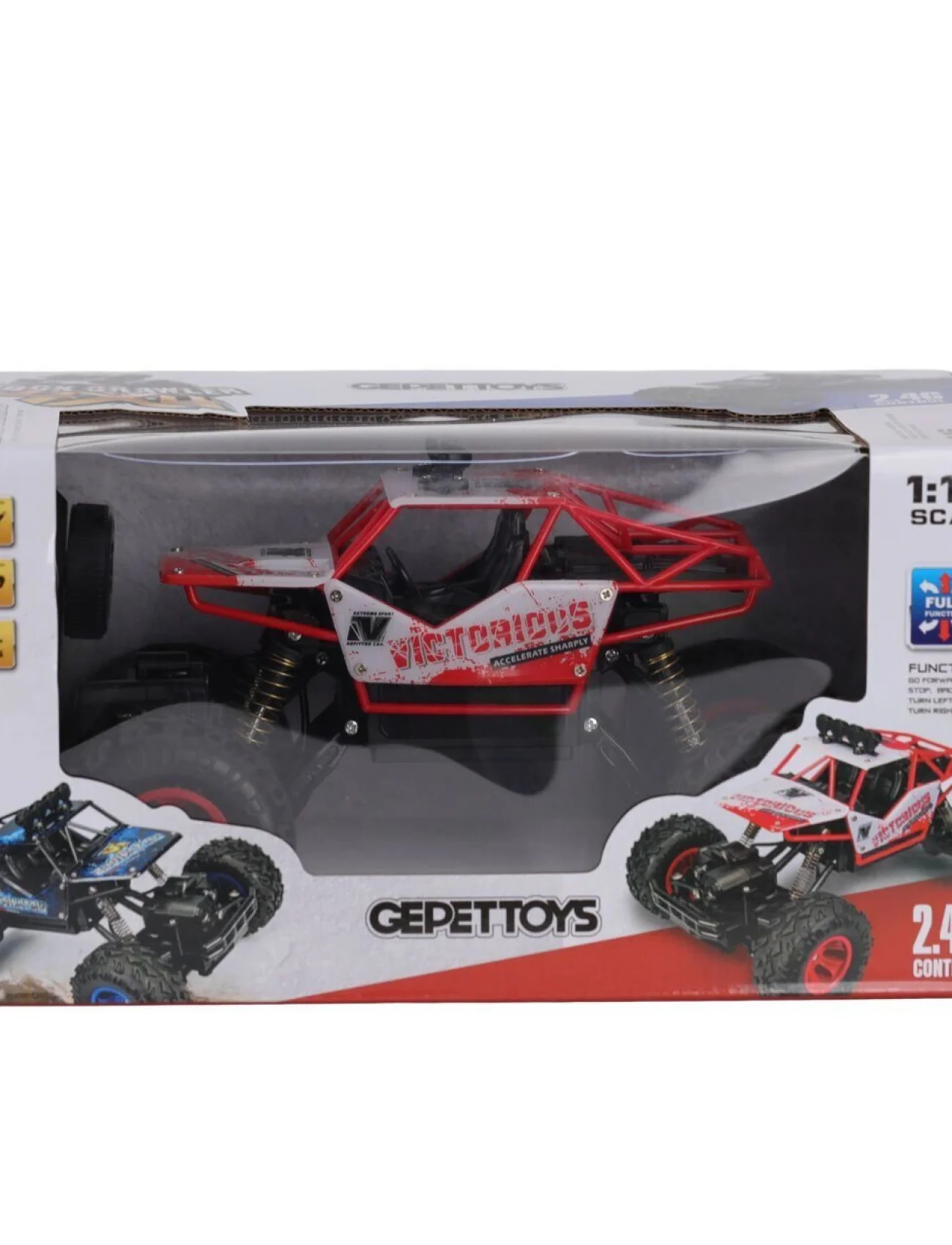 6248 1 16 2 4G 4 4 ROCK CRAWLER 4 8V LİTHİUM BATARYA