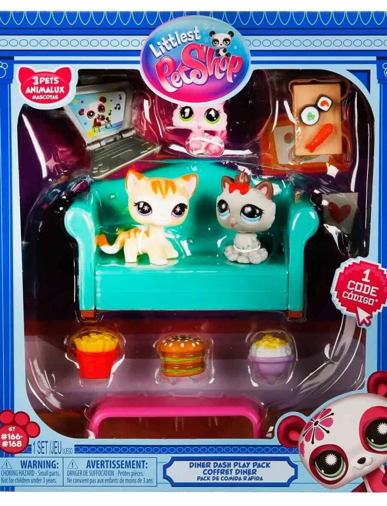 6360 SUN-Littlest Pet Shop Minişler Lokanta Oyun Seti