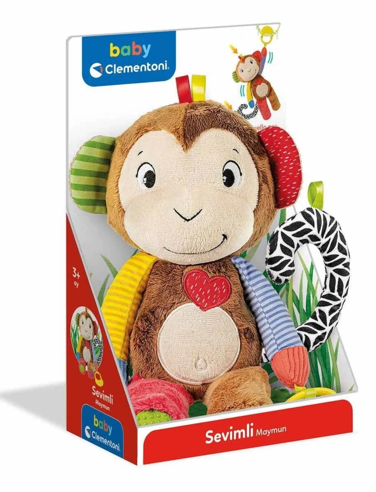64187 Baby Clementoni - Minik Maymun