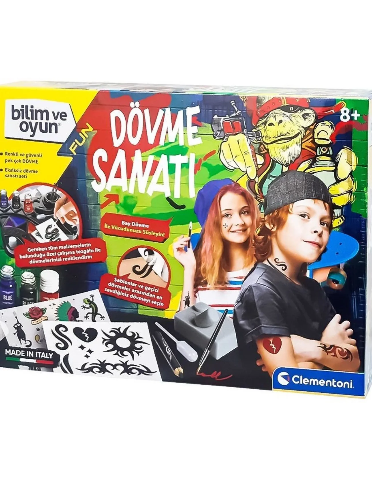 64329 Dövme Sanatı - Bilim ve Oyun +8 yaş