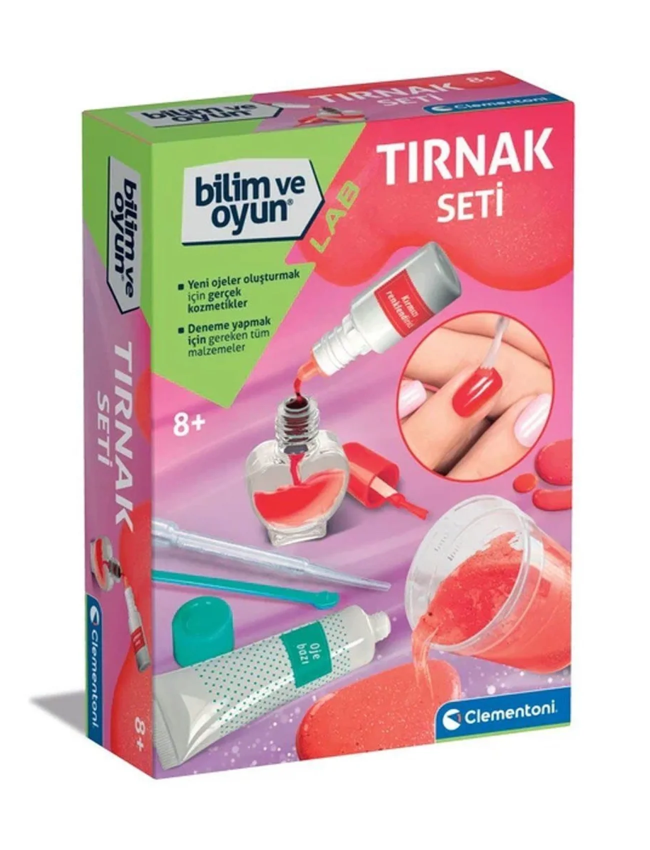 64332 Bilim ve Oyun - Tırnak Seti +7 yaş