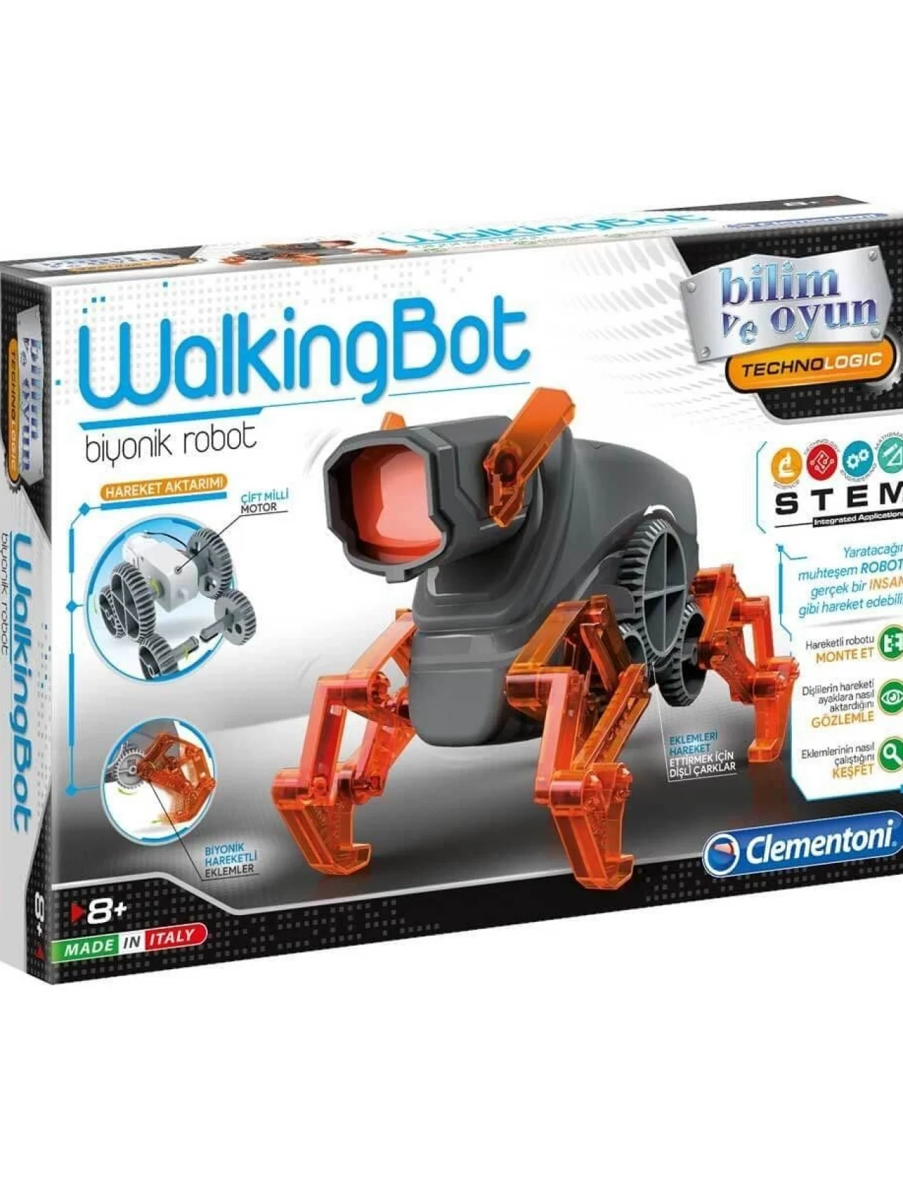 64441 Robotik Laboratuvarı - Walkingbot +8 yaş