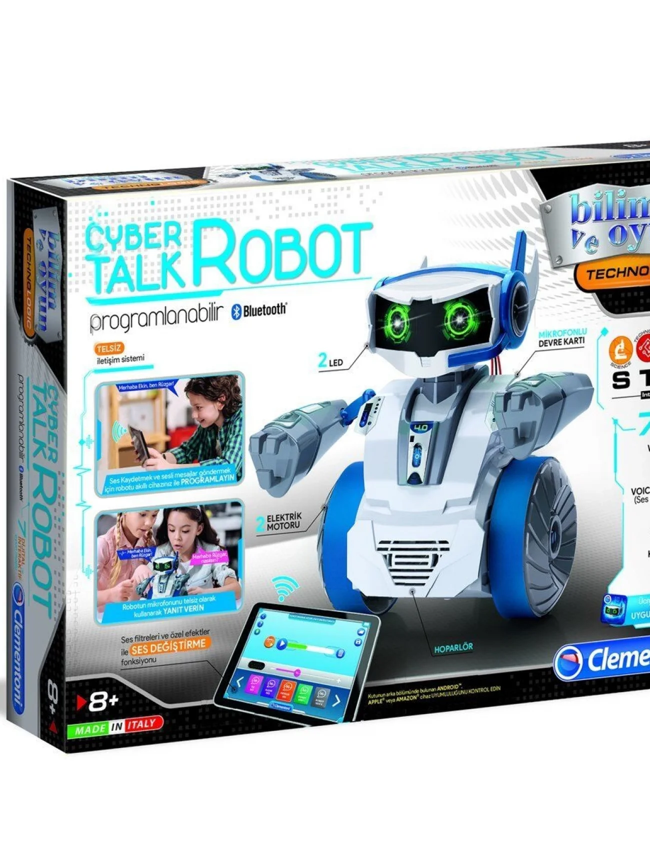 64447 Cyber Talk Robot - Robotik Laboratuvarı +8 yaş