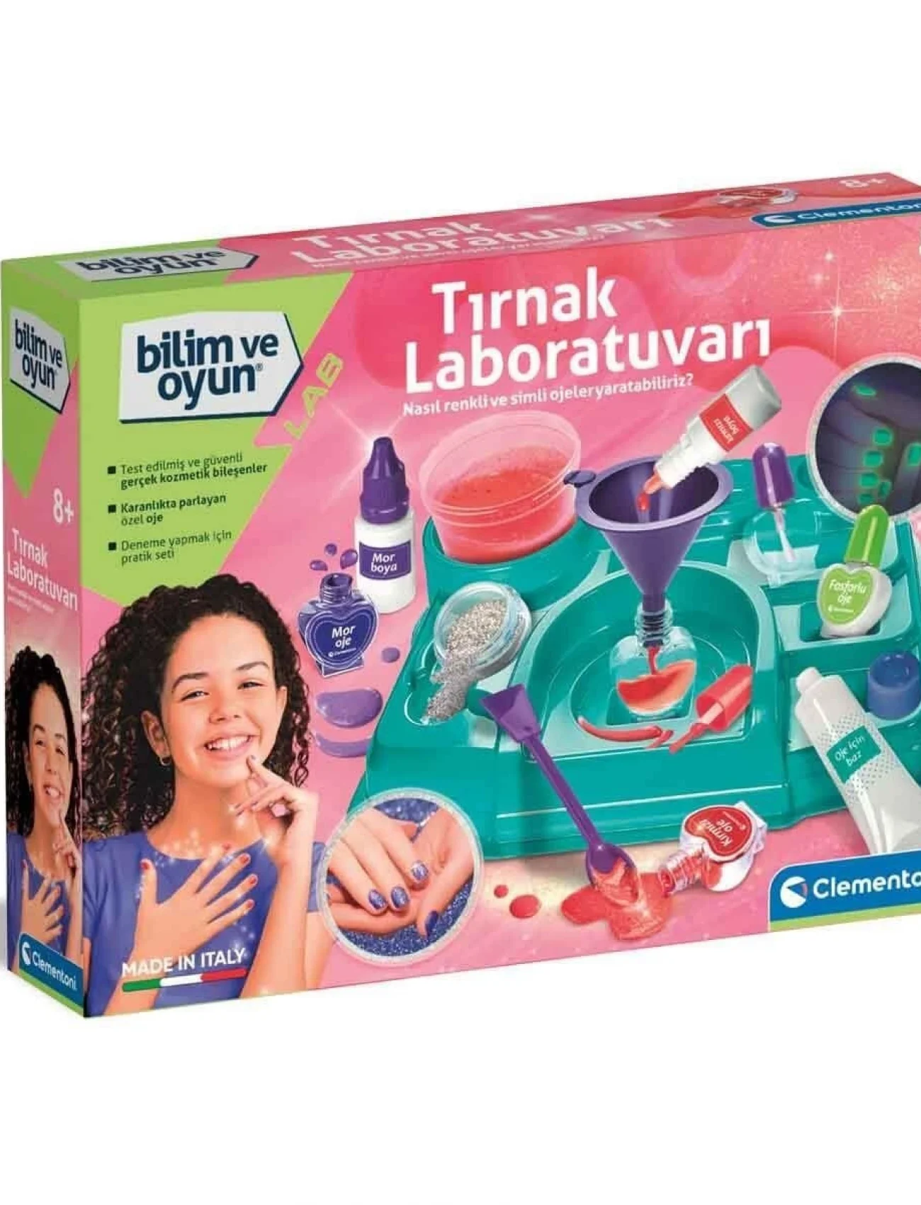 64471 Bilim ve Oyun - Tırnak Laboratuvarı +8 yaş