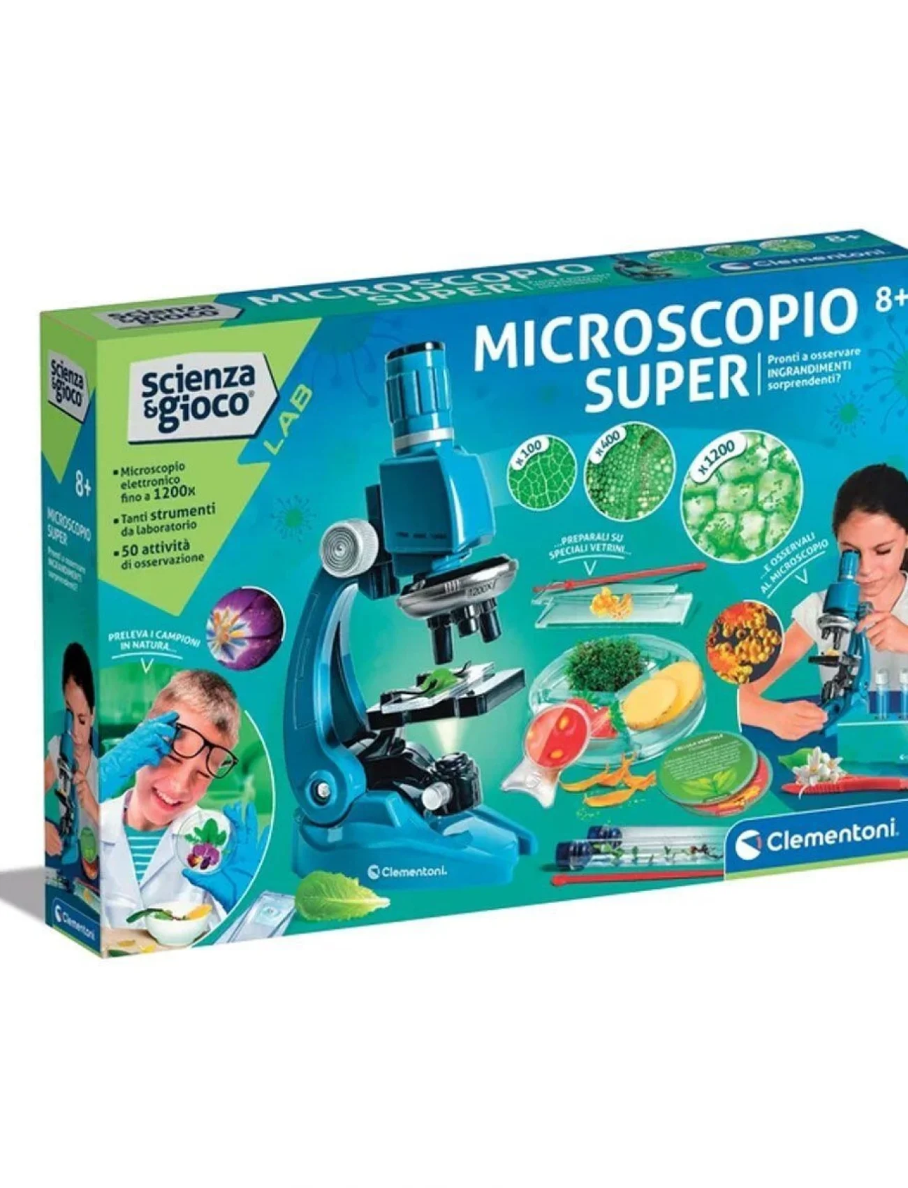 64473 Bilim ve Oyun - Süper Mikroskop +8 yaş