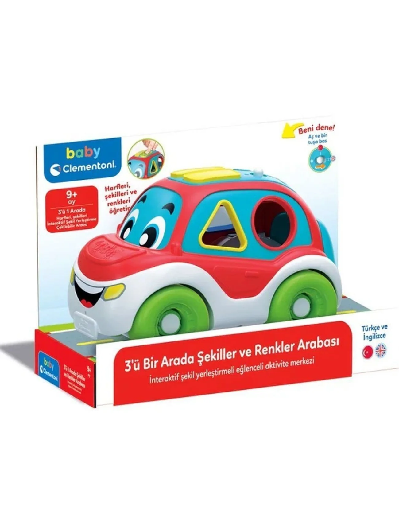 64600 Baby Clementoni - Bultak Araba +9 ay