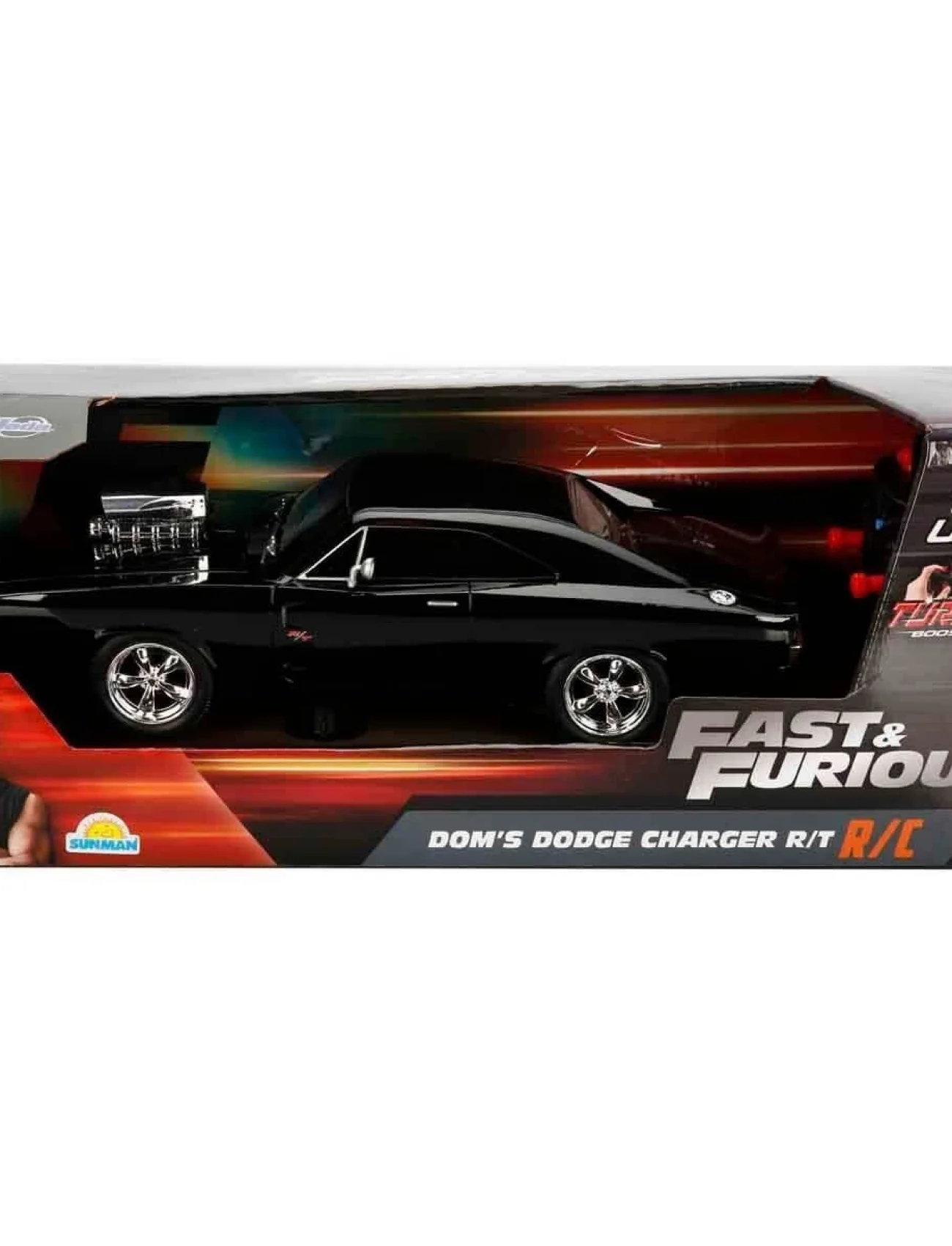 6492 1:16 Fast & Furious Dom’s Dodge Charger R/T USB Şarjlı Uzaktan Kumandalı Araba