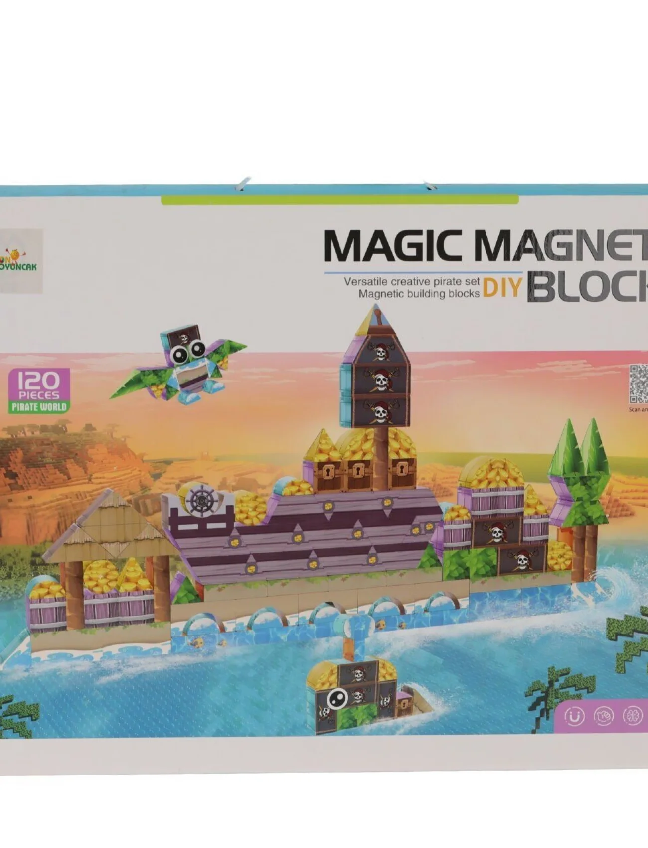 6600 MANYETİK PUZZLE 120 PARÇA