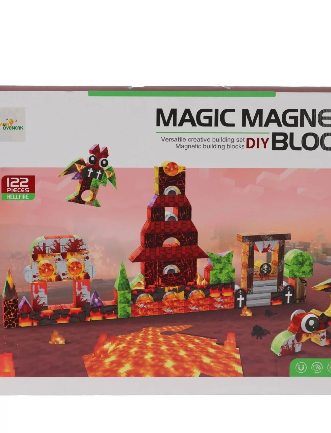 66011 MANYETİK PUZZLE 122 PARÇA