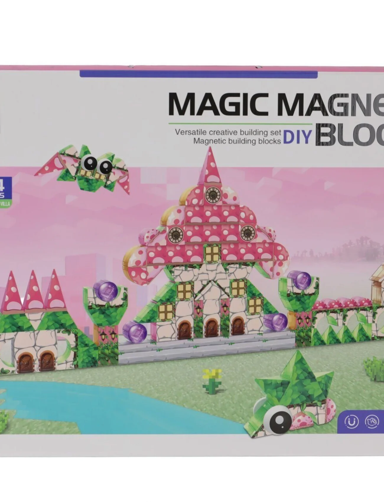 6602 MANYETİK PUZZLE 124 PARÇA