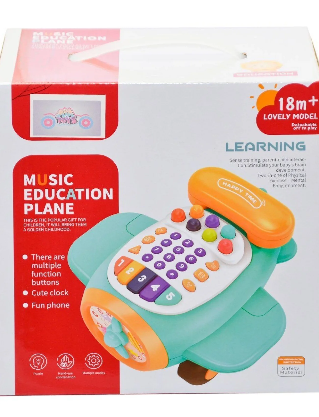 668-107 MUSICAL EDUCATIONAL PLANE