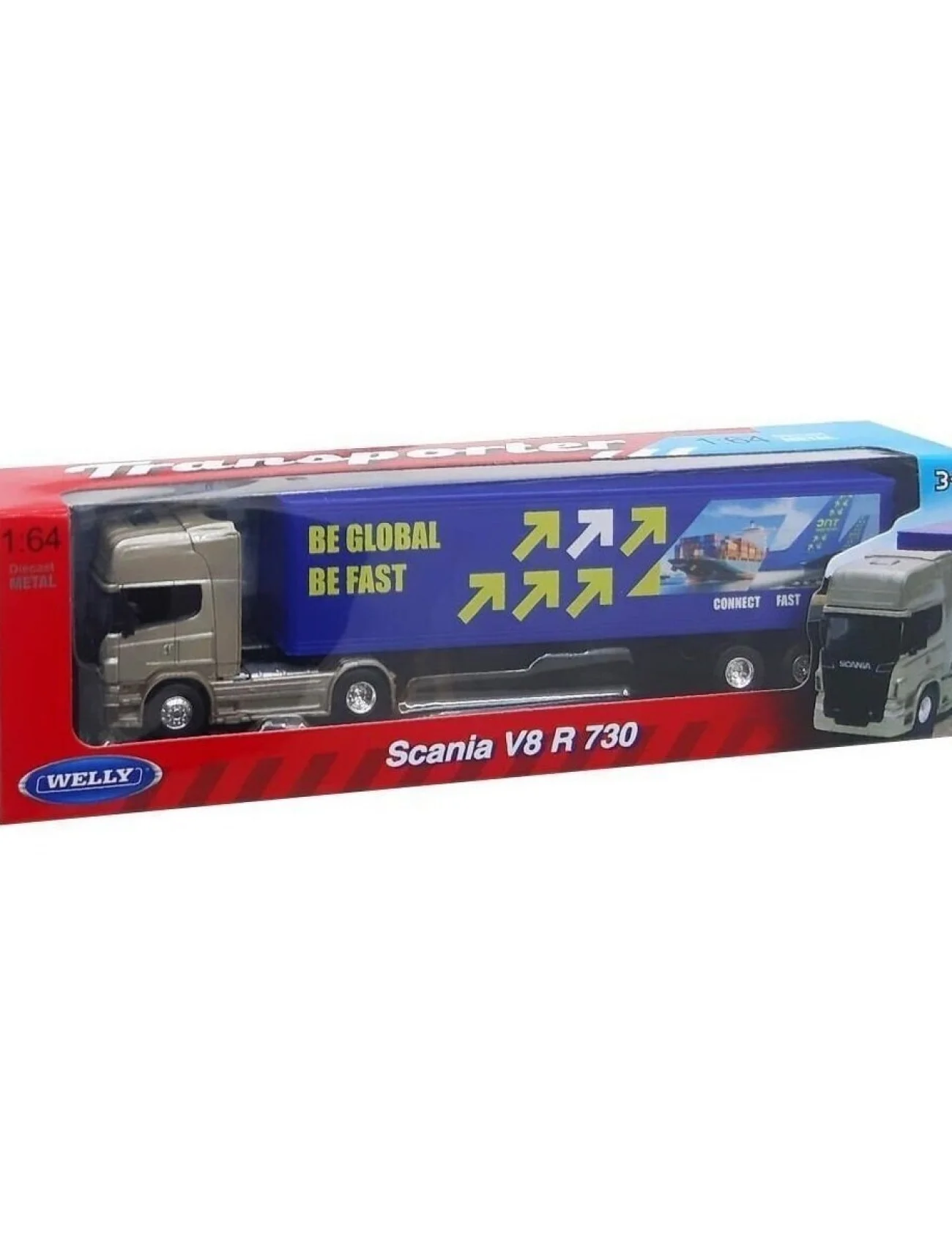 68021SS-F-GW WELLY 1 64 SCANIA R730 TRAILER 48