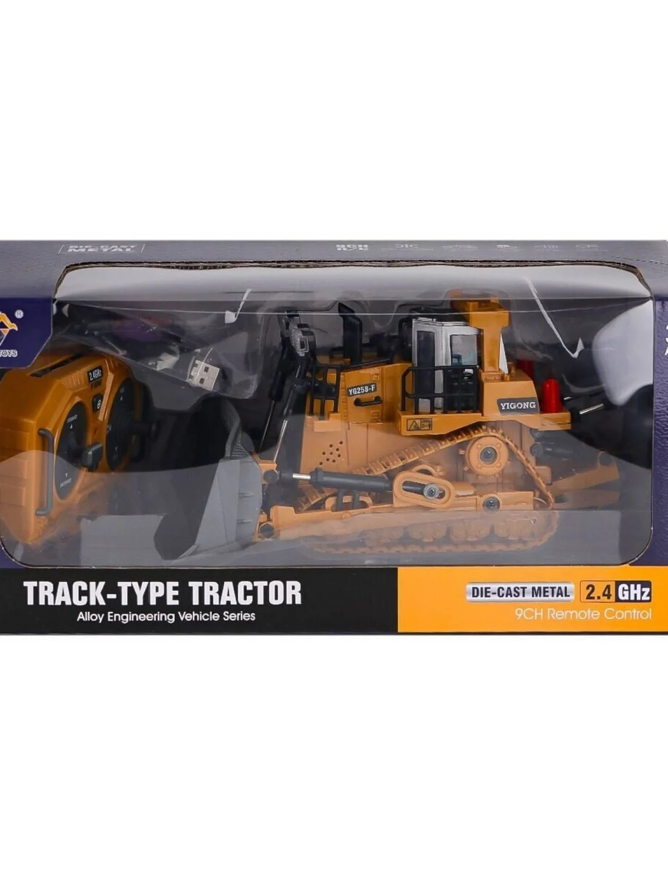 689-367 Kumandalı Sesli Işıklı Bulldozer -Gepettoys
