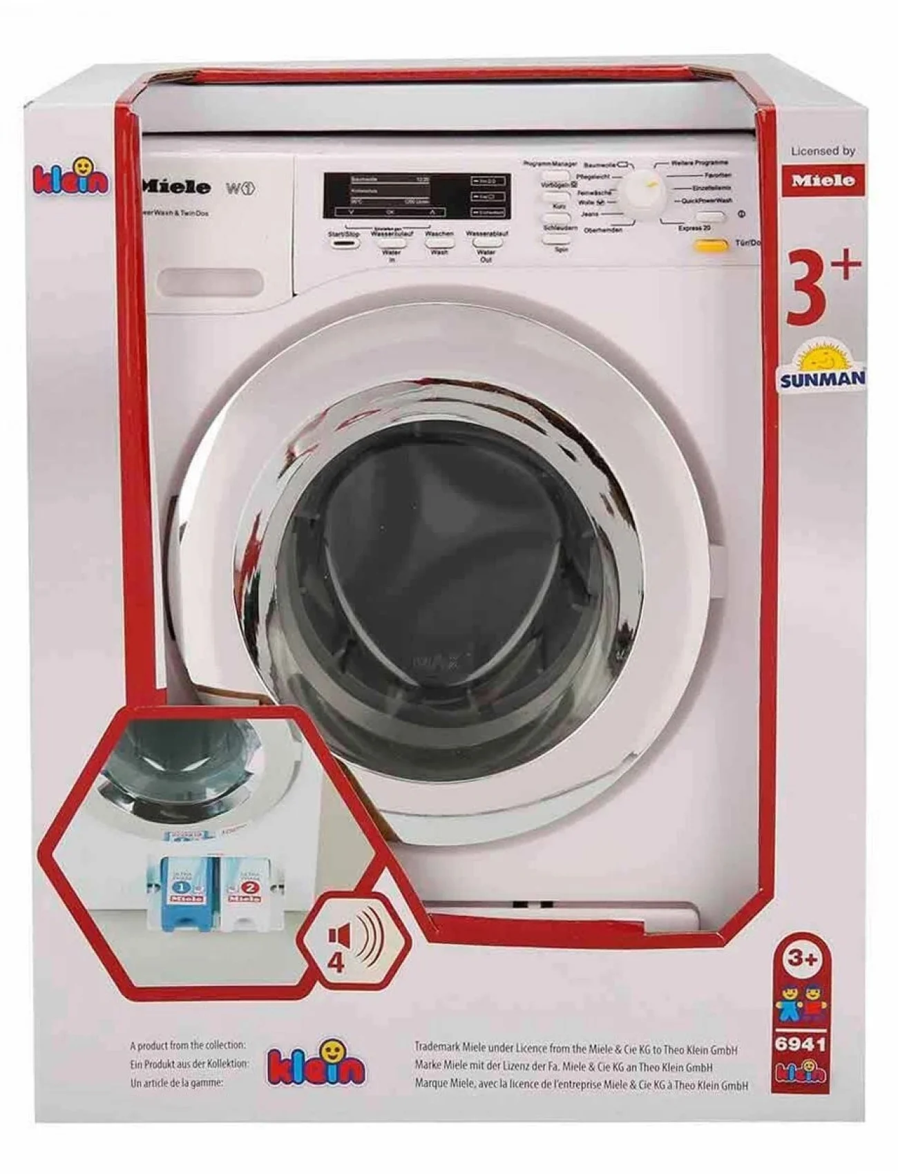 6941 Klein, Miele W Classic Oyuncak Çamaşır Makinesi