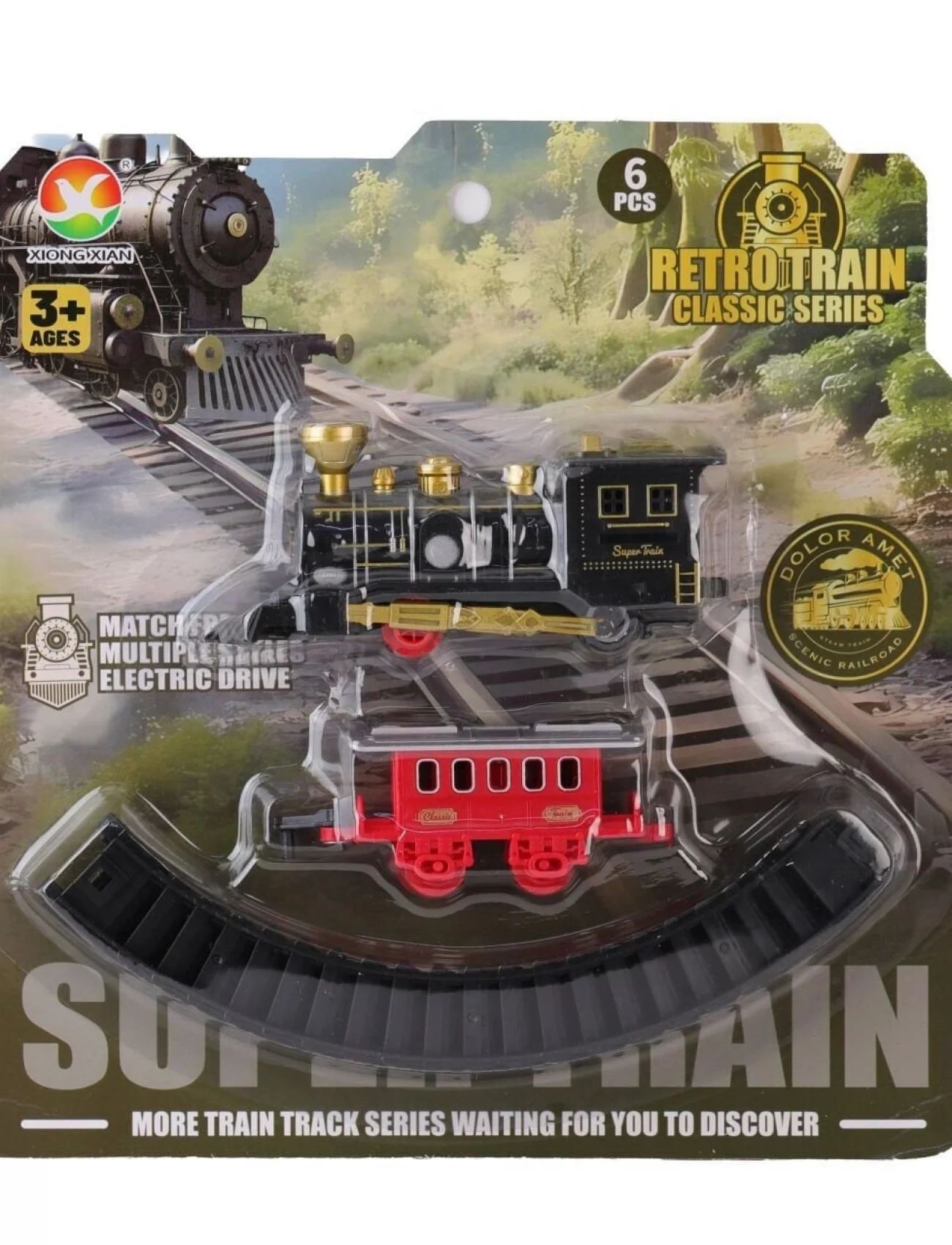 699-110A KARTELA PİLLİ TREN