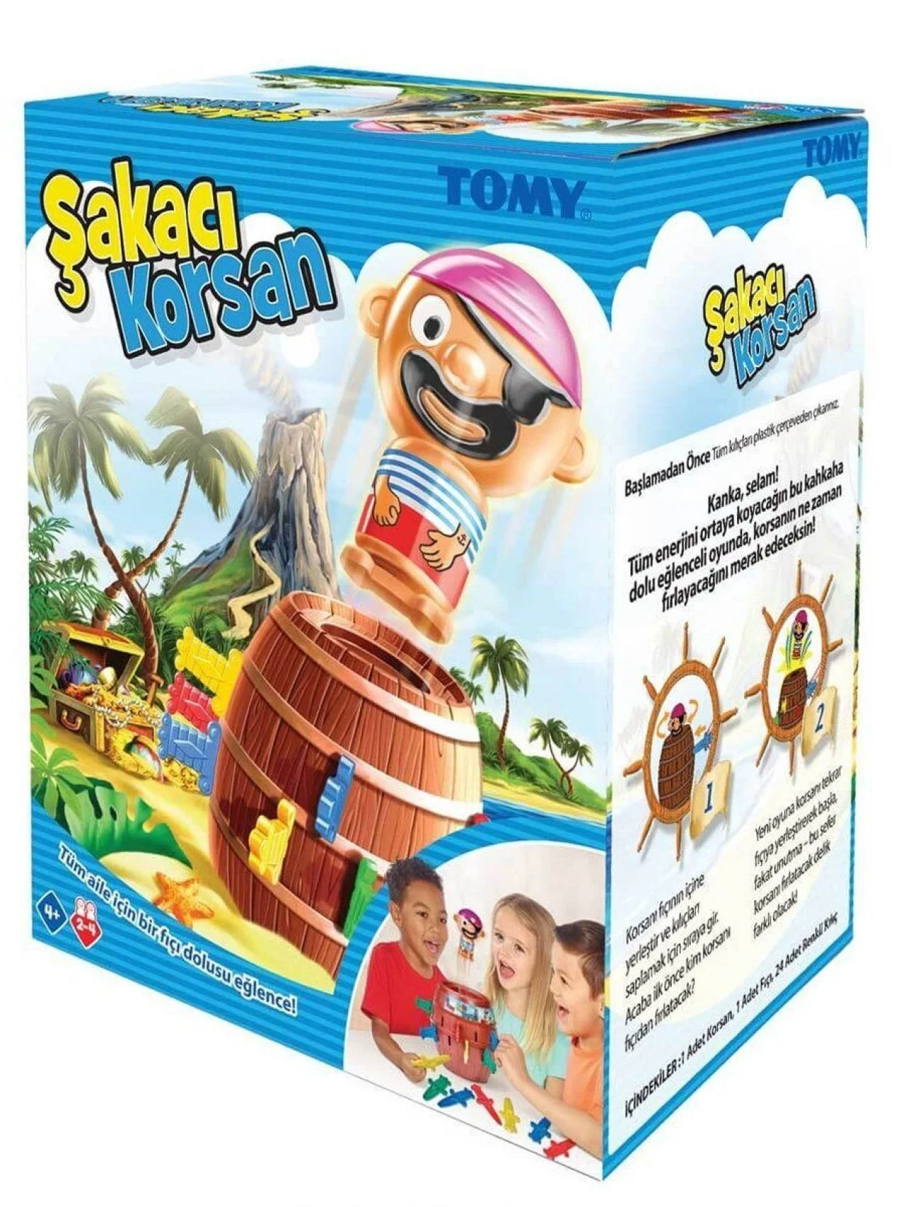 7028 Tomy Şakacı Korsan 6-99 yaş