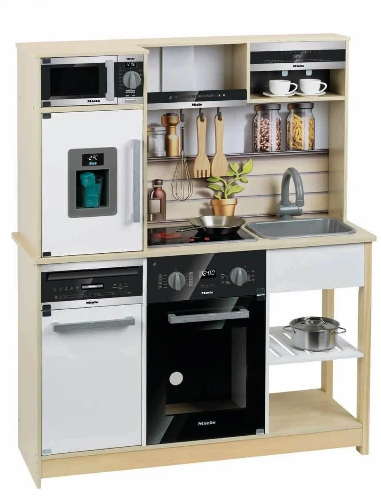 7188 SUN-KLT-MIELE MUTFAK SET AHŞAP OCAK FIRIN SES IŞIK