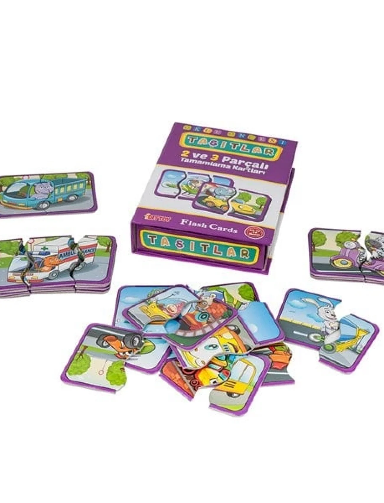 7192 FLASH CARDS TAŞITLAR