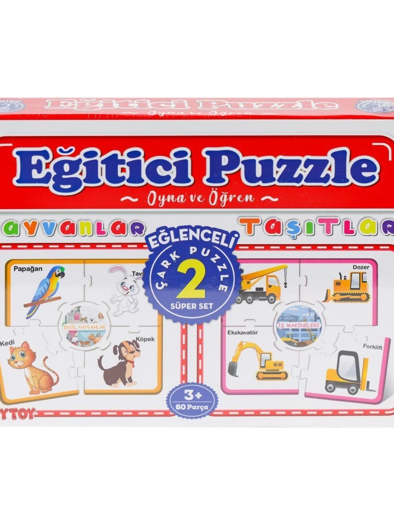 7196 ÇARK PUZZLE HAYVANLAR