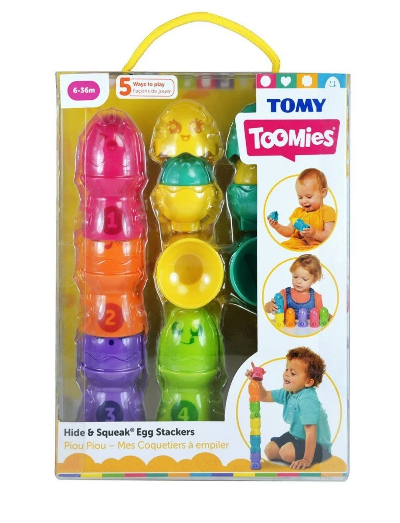 73083 Tomy - Saklambaçlı Yumurta Kule Seti 6-36 ay