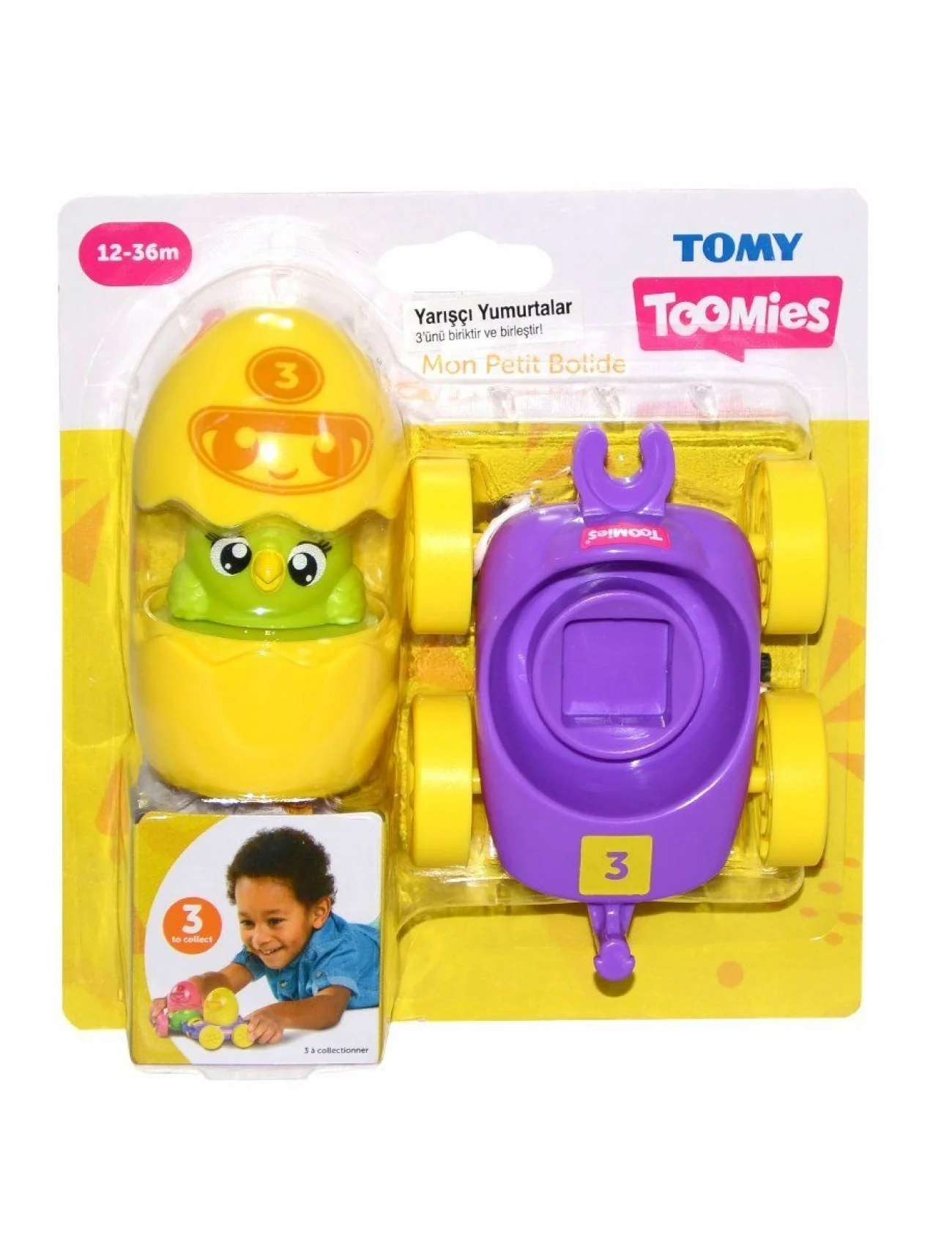 73088 Tomy - Yarışcı Yumurtalar 12-36 ay