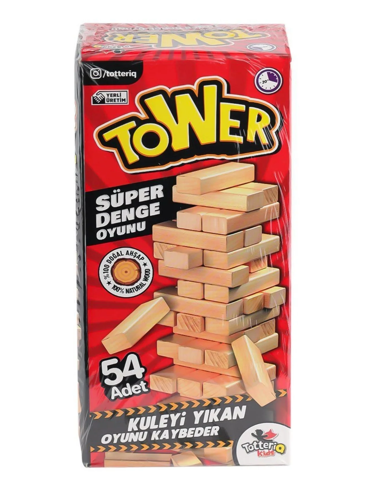 7314 Tower Denge Oyunu 54 Parça -Totteriq