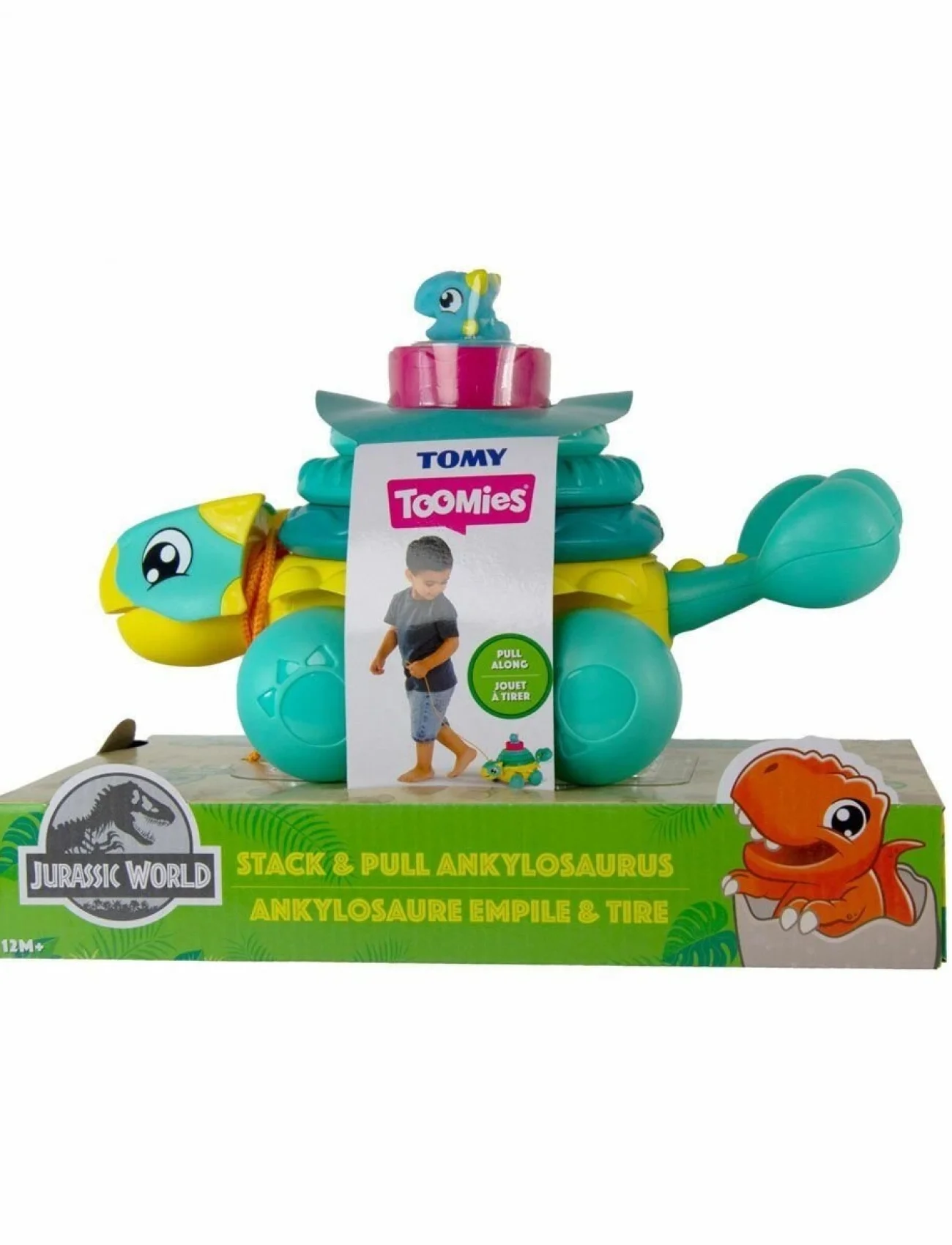 73410 Tomy Toomies Jurassic World Diz ve Çek Anki +12 ay