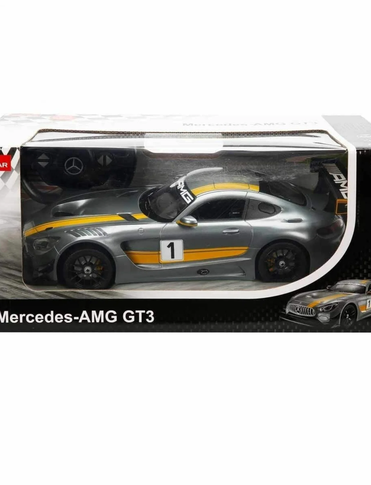 74100 Mercedes AMG GT3 2.4GHZ Işıklı Gri - Sunman