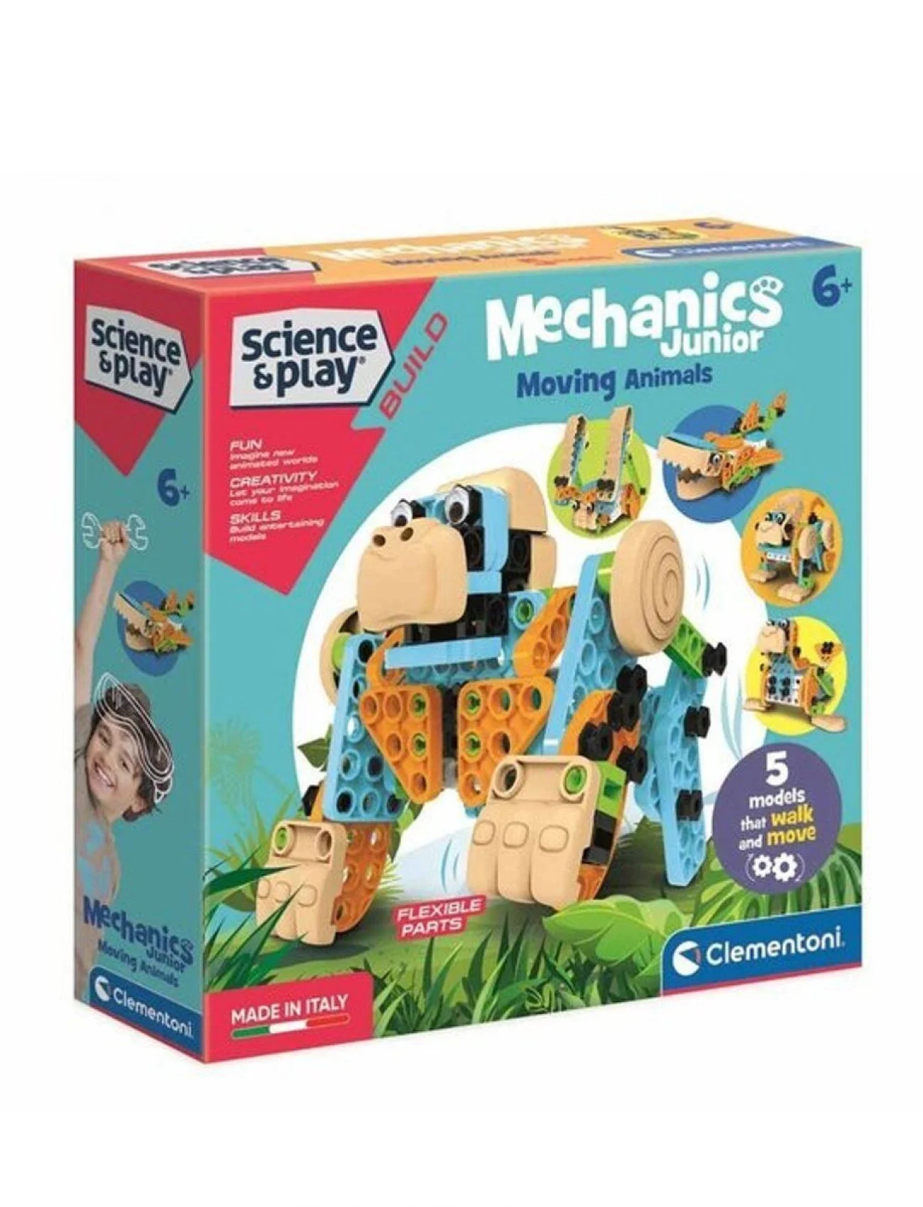 75060TR Mechanics Junior - Hareketli Hayvanlar +6 yaş