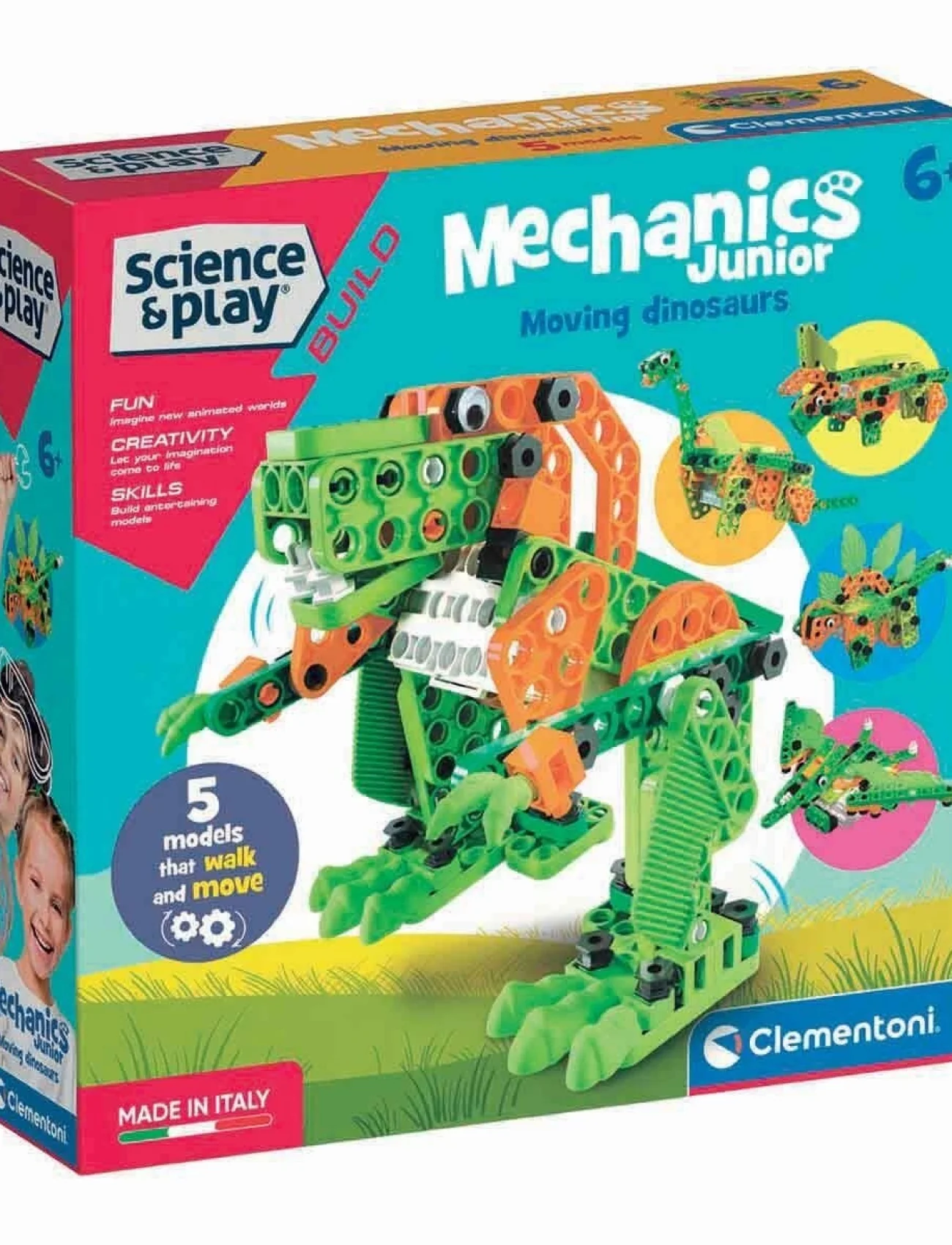 75061TR Mechanics Junior - Hareketli Dinozorlar +6 yaş