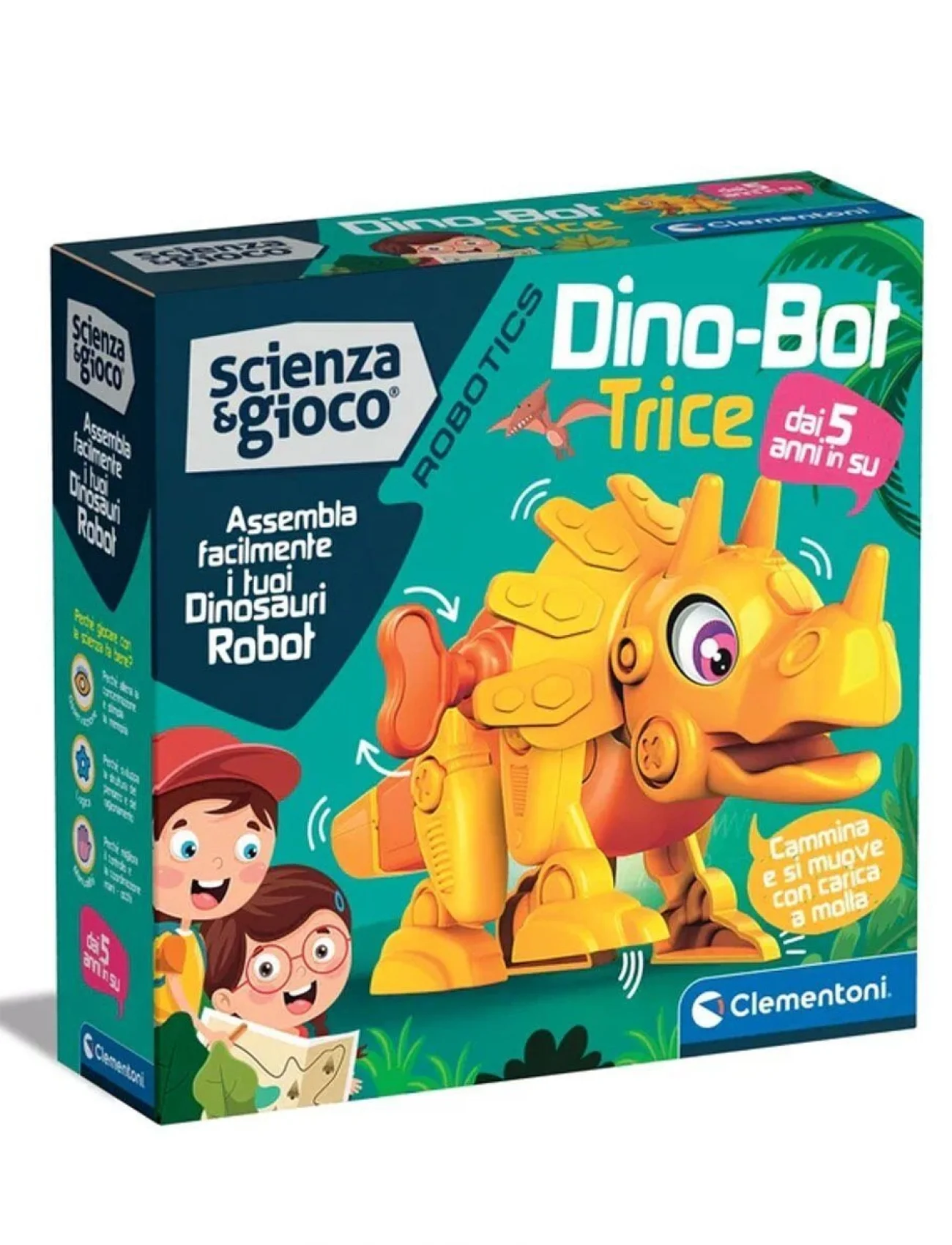 75074 Robotik Laboratuvarı - Dinobot Triceratops +5 yaş