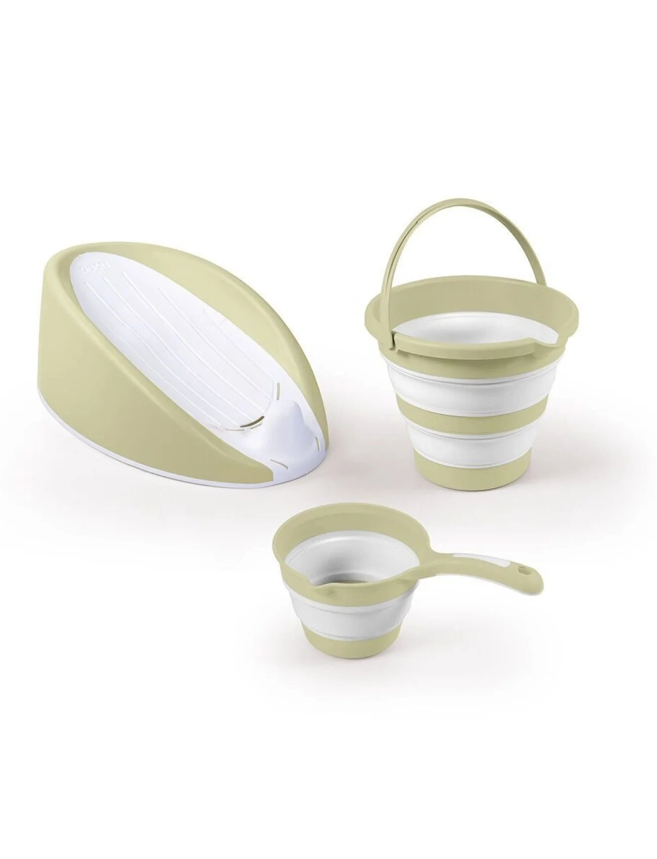 7571 ÜÇLÜ BEBEK BANYO SETİ- ECO GREEN