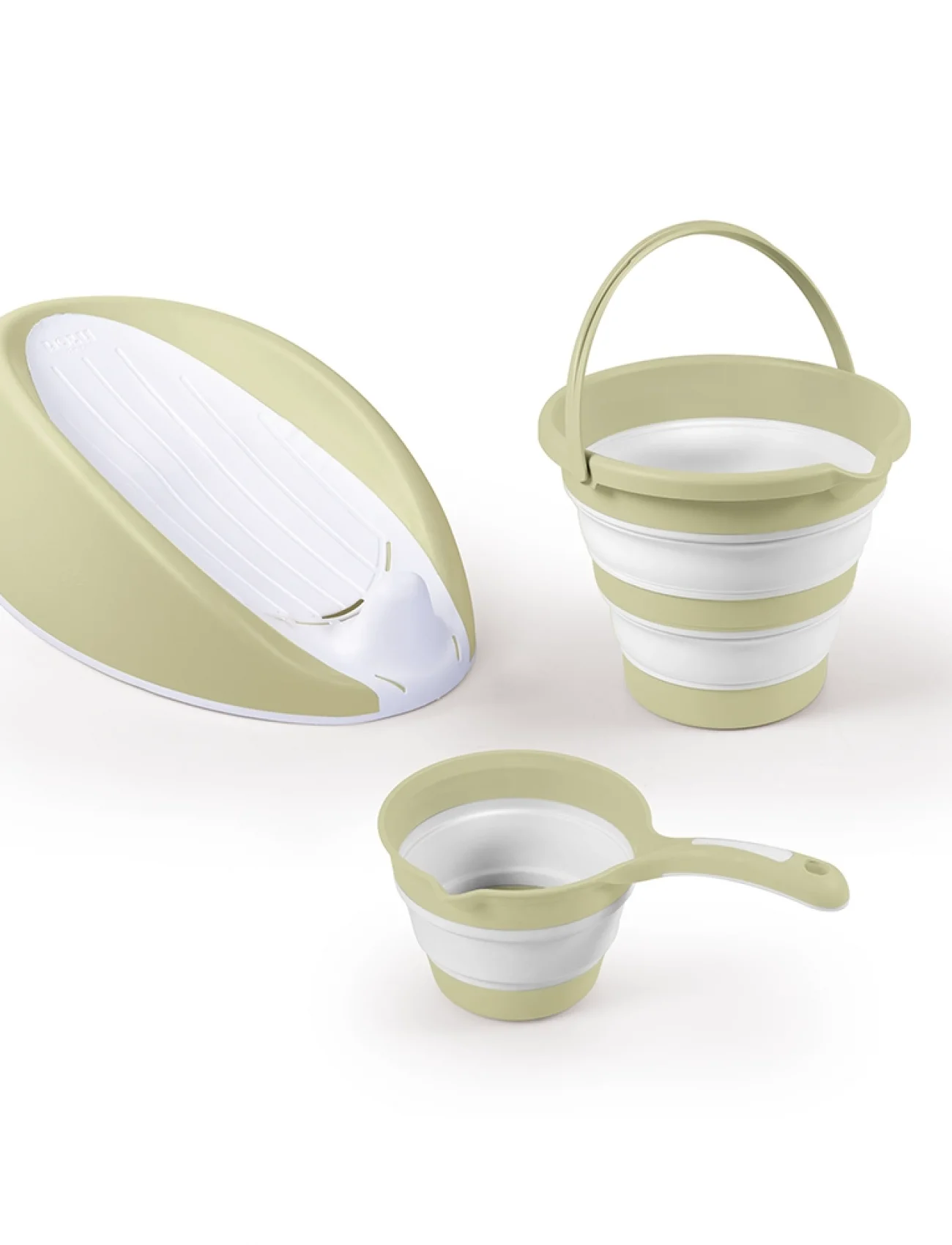 7571 ÜÇLÜ BEBEK BANYO SETİ- ECO GREEN