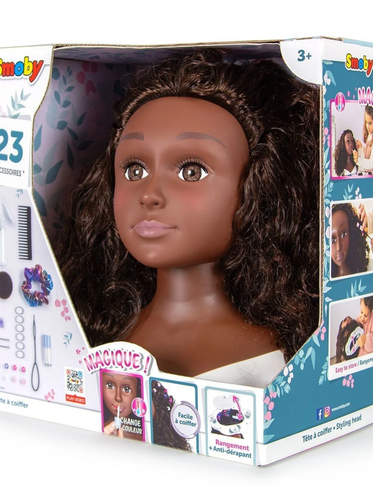 7600320318 Afro Stil Bebek Başı Güzellik Seti